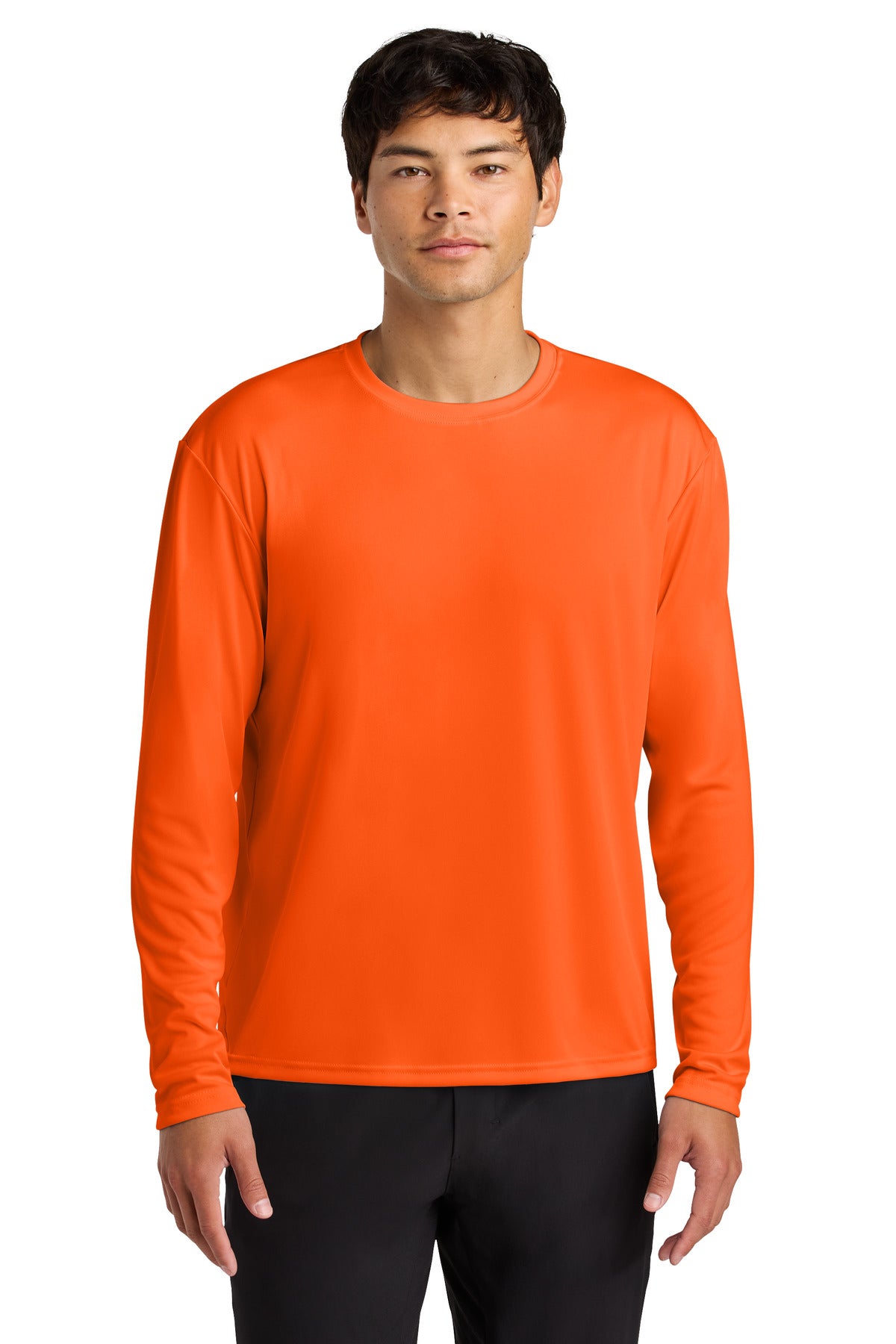 Custom Embroidery or DTF Print - A4 Cooling Performance Long Sleeve Tee A4N3165