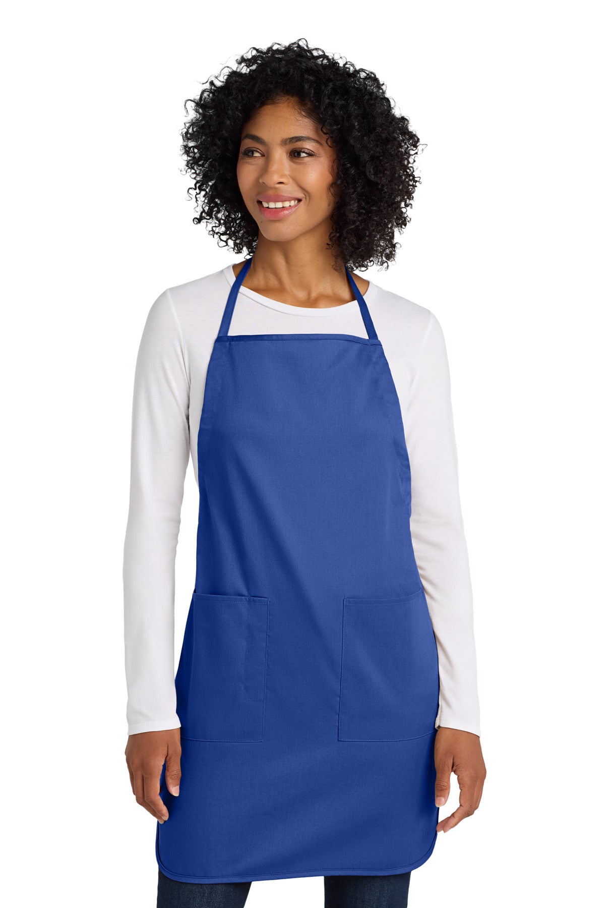 Custom Embroidery or DTF Print - Port Authority ®  Full-Length Apron.  A520