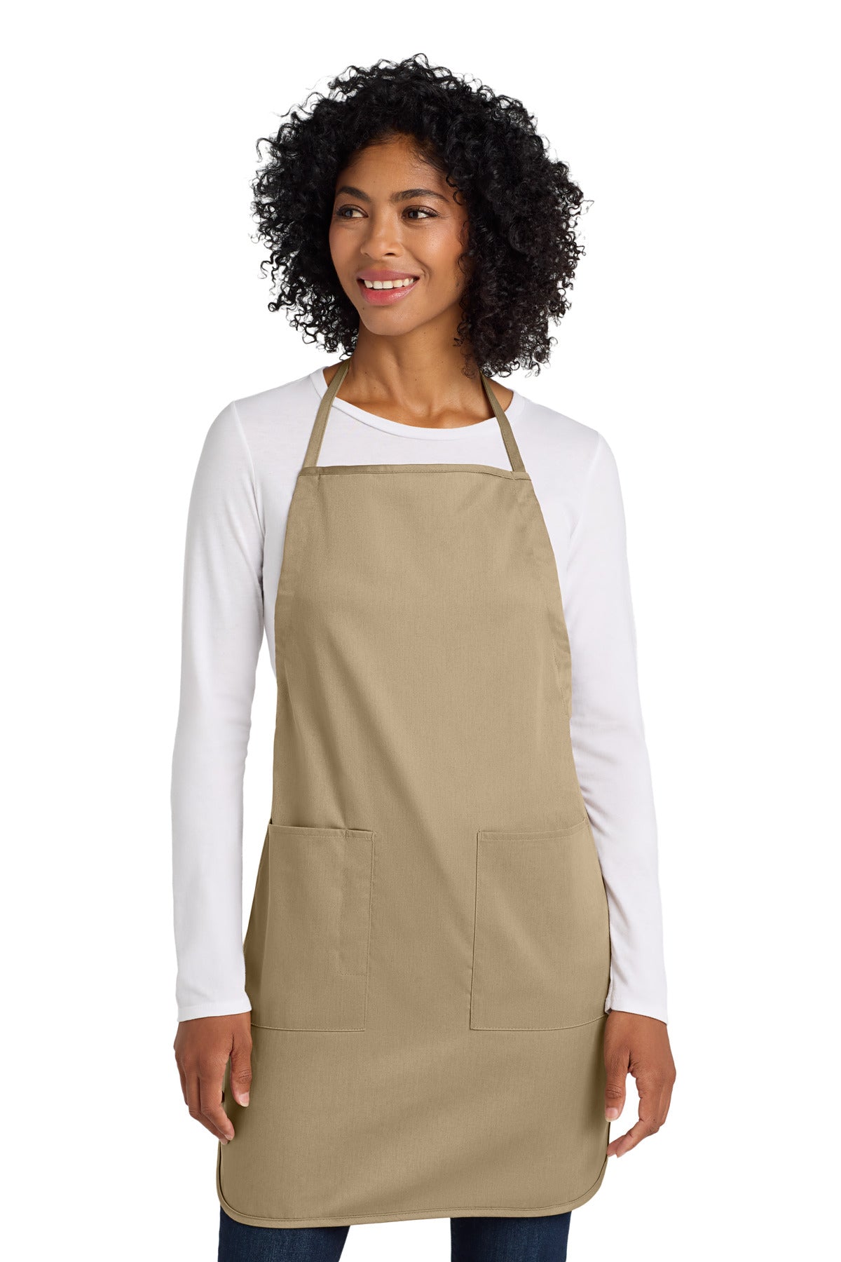 Custom Embroidery or DTF Print - Port Authority ®  Full-Length Apron.  A520