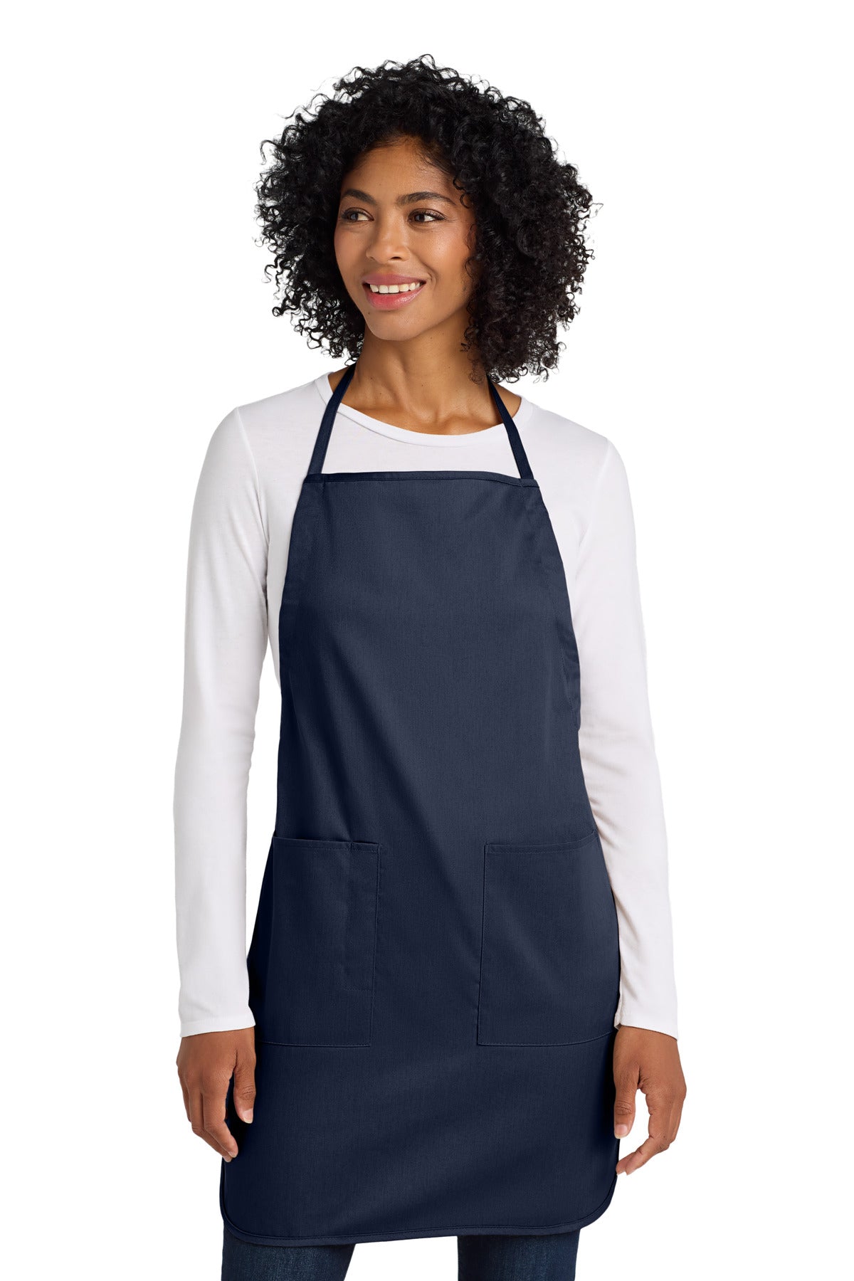 Custom Embroidery or DTF Print - Port Authority ®  Full-Length Apron.  A520