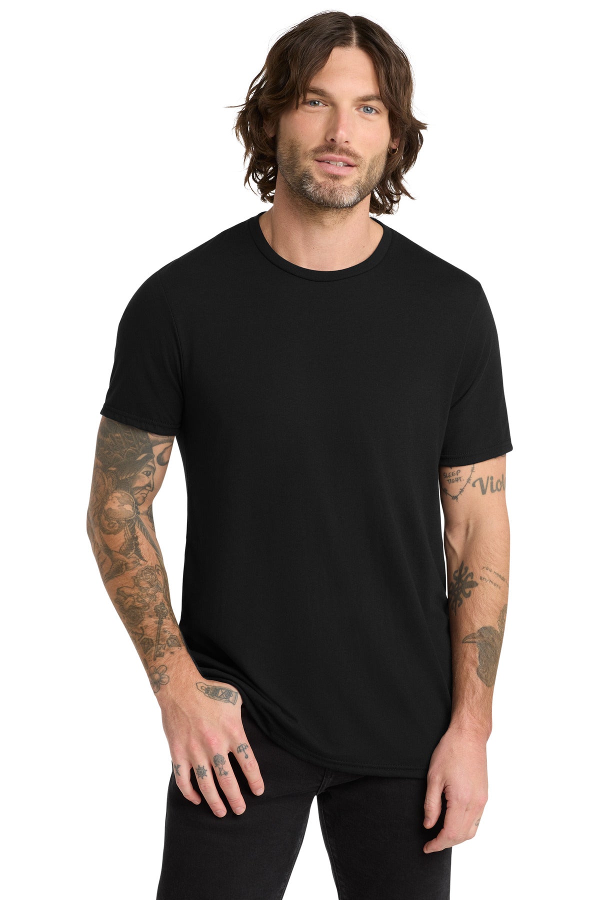 Custom Embroidery or DTF Print - Allmade  ®   Unisex Tri-Blend Tee AL2004