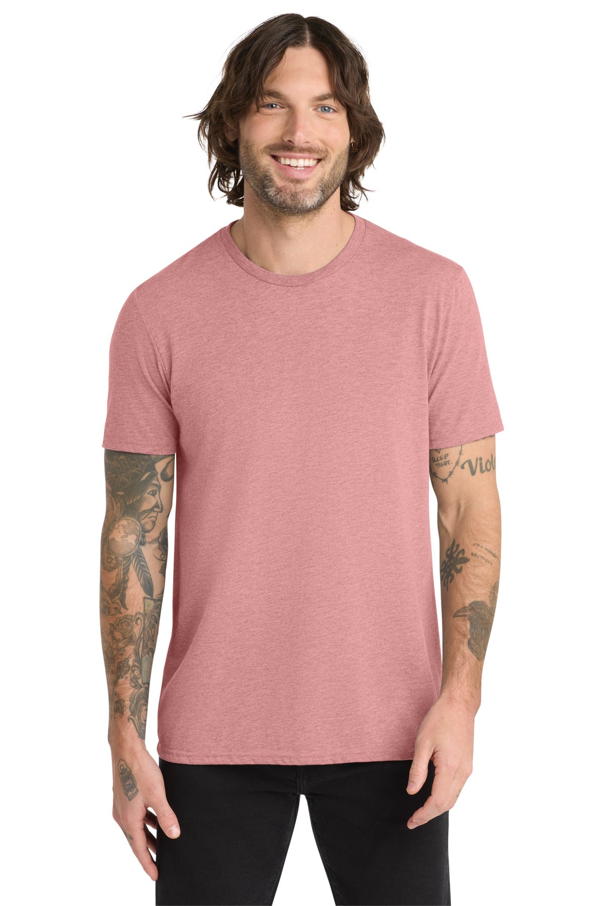 Custom Embroidery or DTF Print - Allmade  ®   Unisex Tri-Blend Tee AL2004