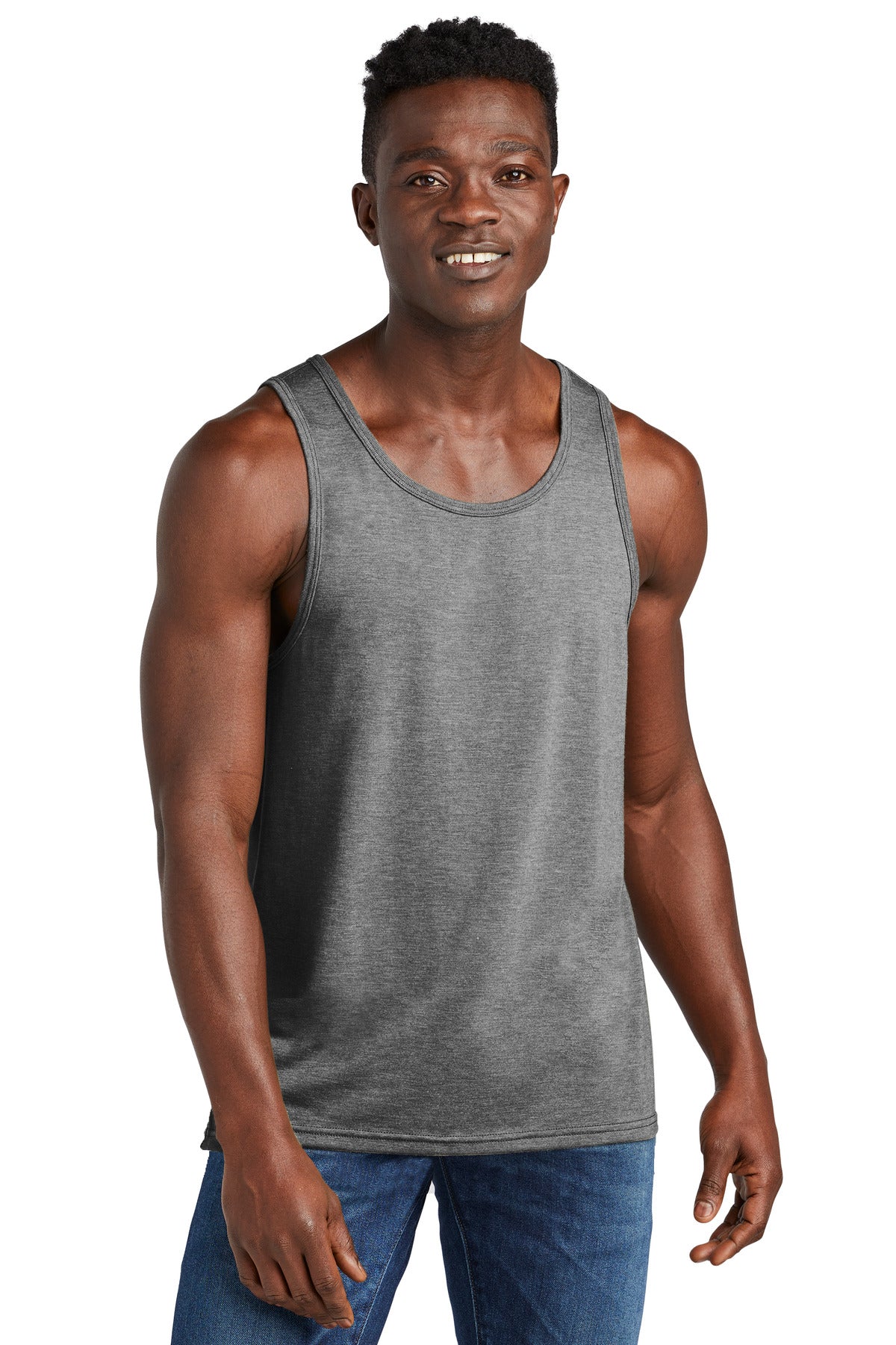 Custom Embroidery or DTF Print - Allmade ®  Unisex Tri-Blend Tank AL2019
