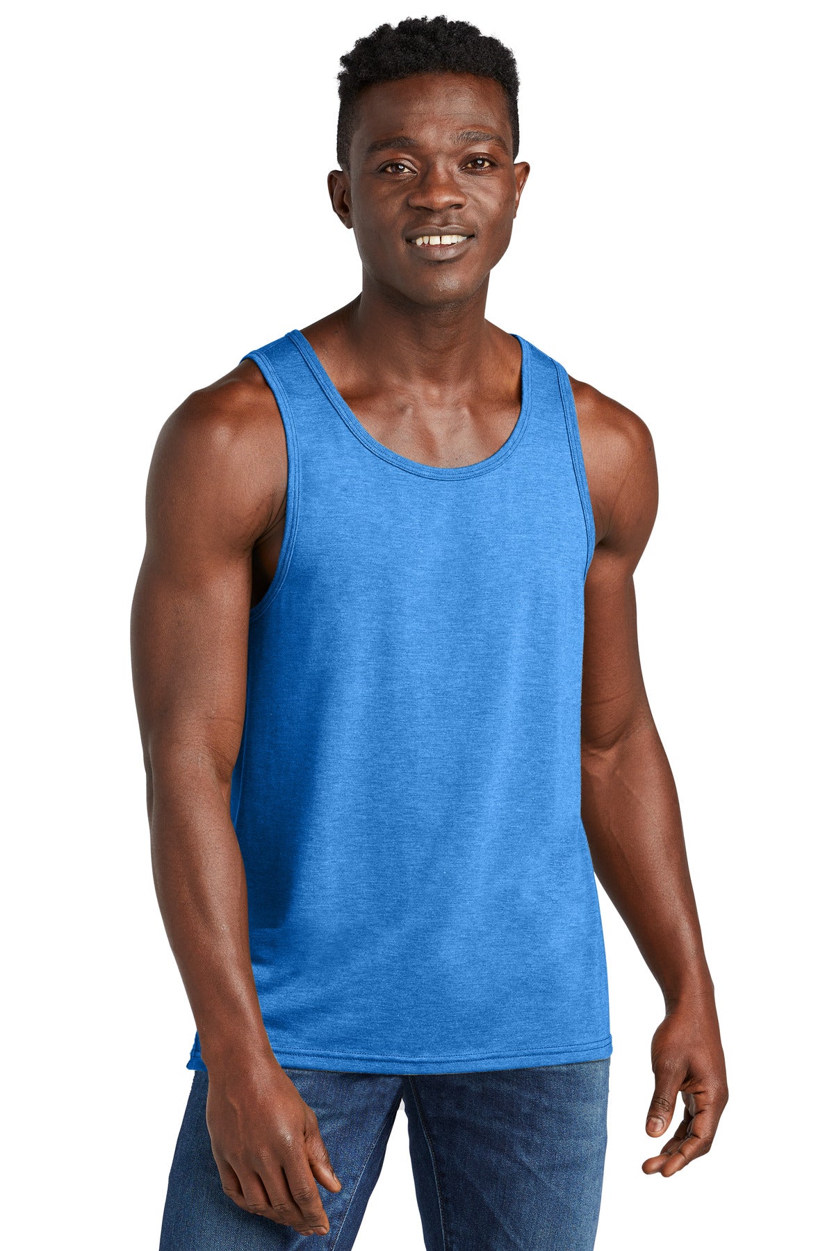 Custom Embroidery or DTF Print - Allmade ®  Unisex Tri-Blend Tank AL2019