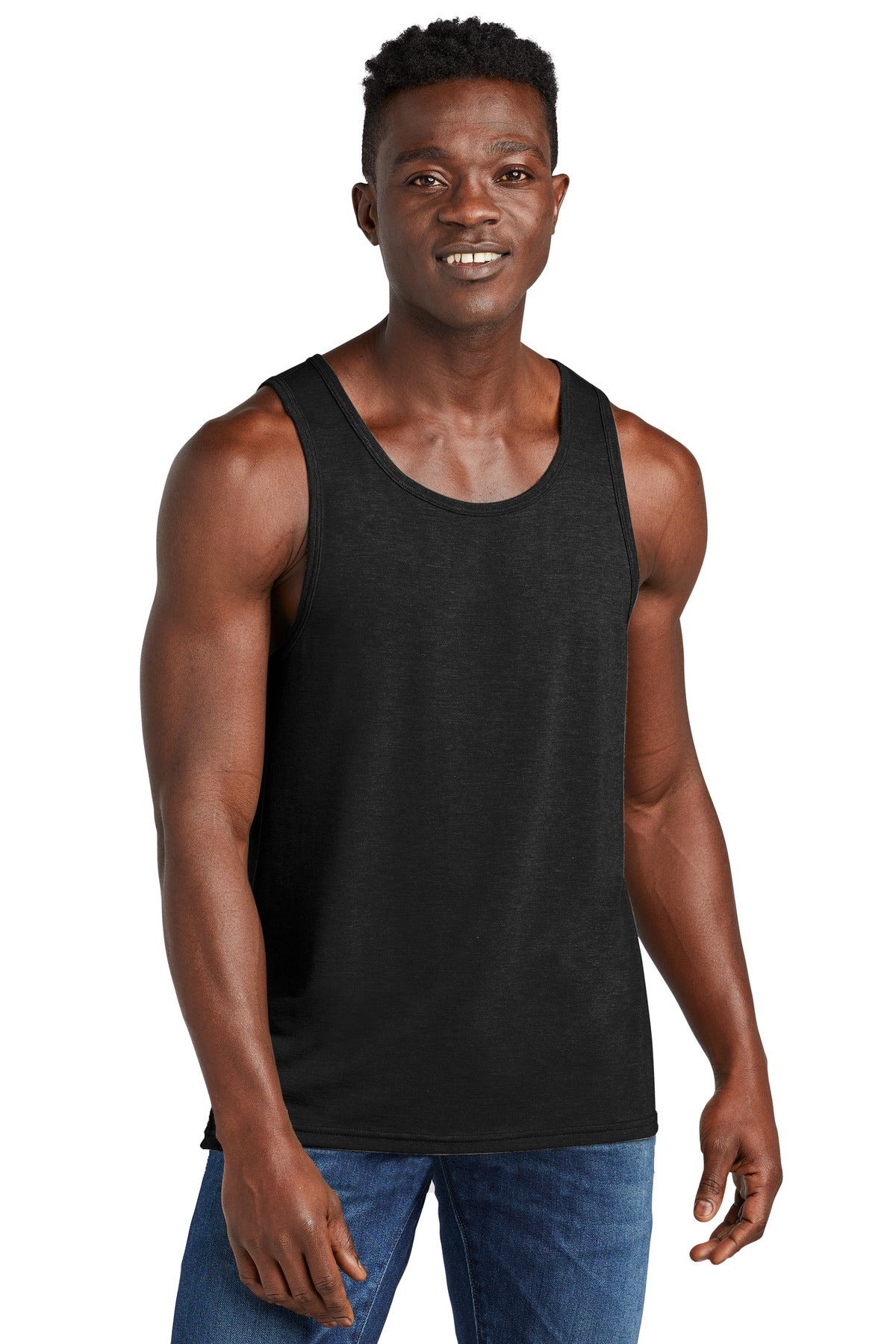Custom Embroidery or DTF Print - Allmade ®  Unisex Tri-Blend Tank AL2019