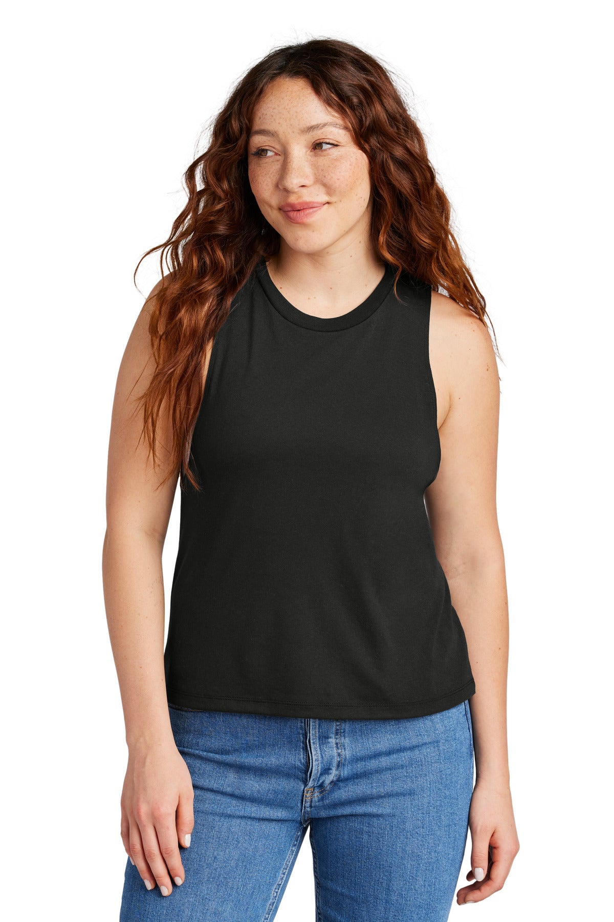Custom Embroidery or DTF Print - Allmade ®  Women's Tri-Blend Muscle Tank AL2020