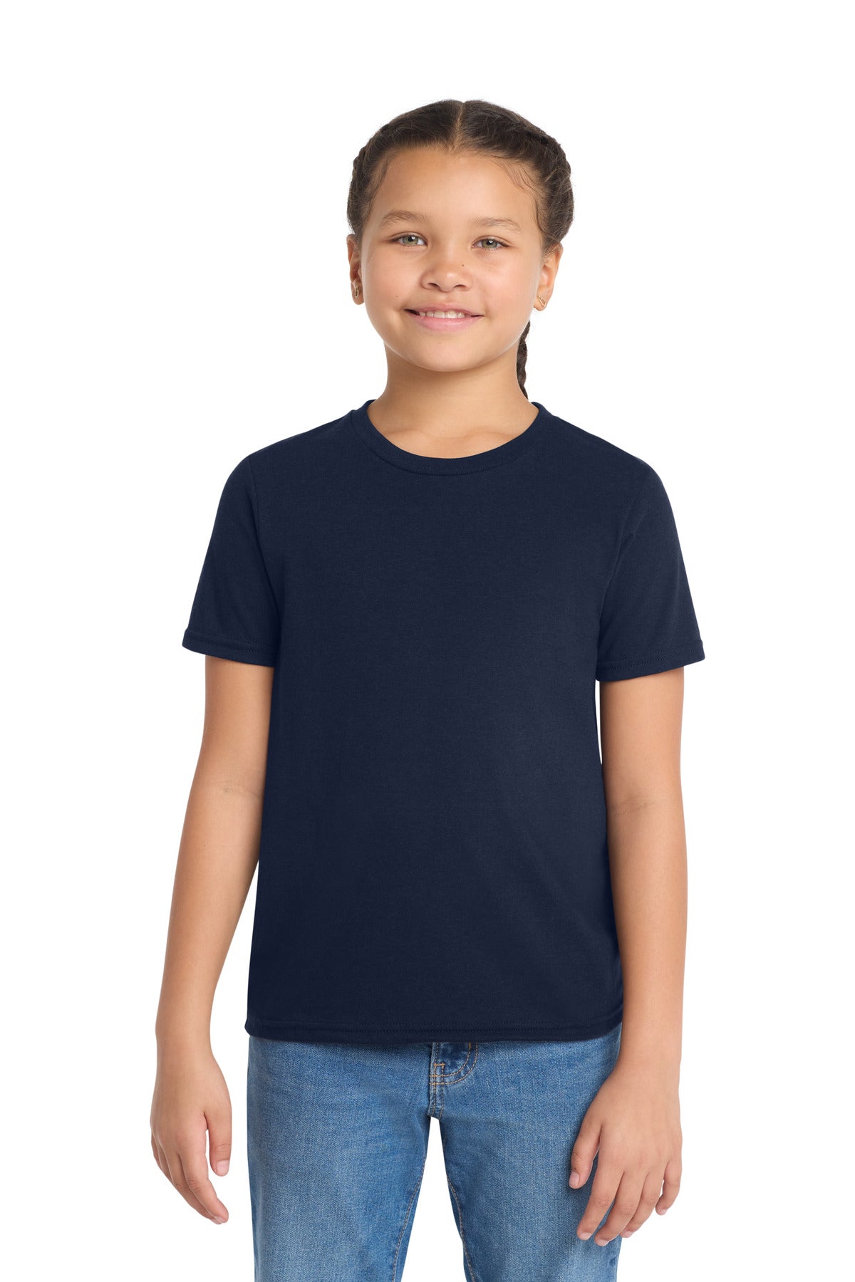 Custom Embroidery or DTF Print - Allmade  ®  Youth Tri-Blend Tee AL207