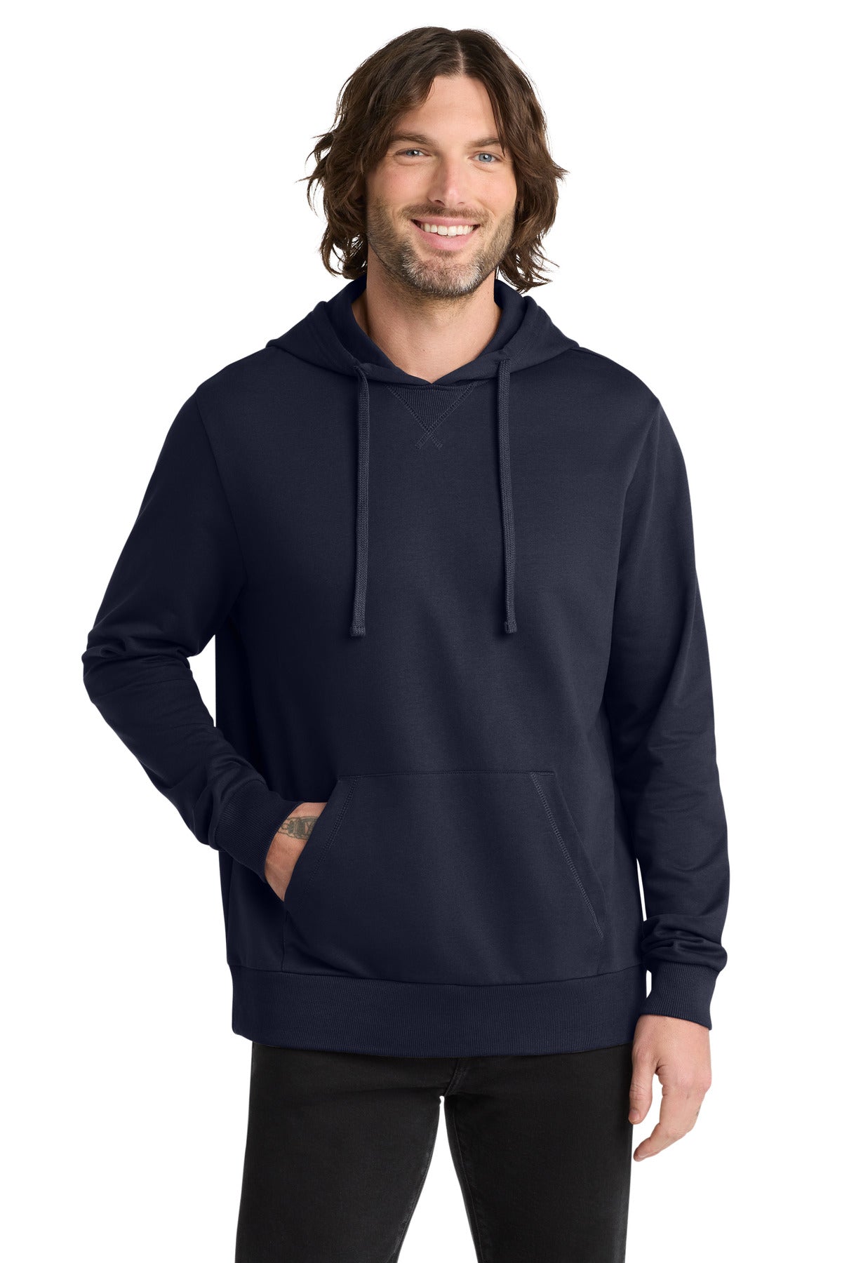 Custom Embroidery or DTF Print - Allmade ®  Unisex Organic French Terry Pullover Hoodie AL4000