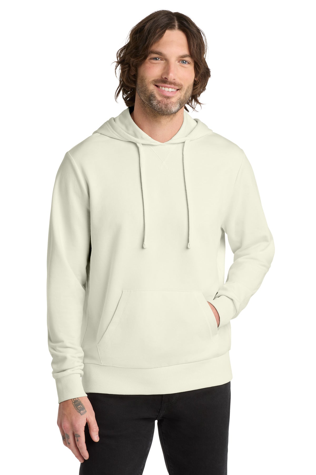 Custom Embroidery or DTF Print - Allmade ®  Unisex Organic French Terry Pullover Hoodie AL4000