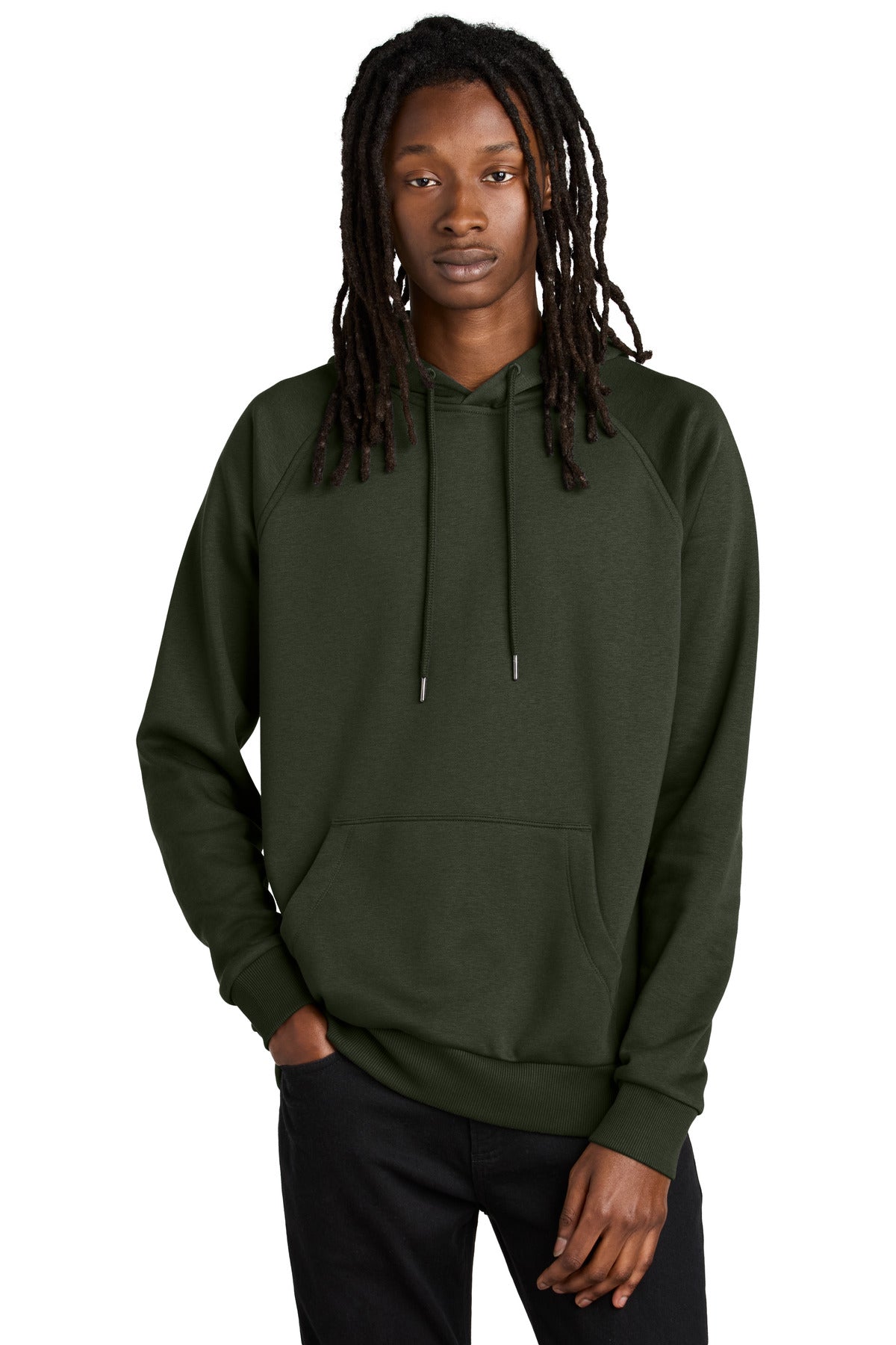 Custom Embroidery or DTF Print - Allmade ®  Unisex Organic CVC Fleece Pullover Hoodie AL5000