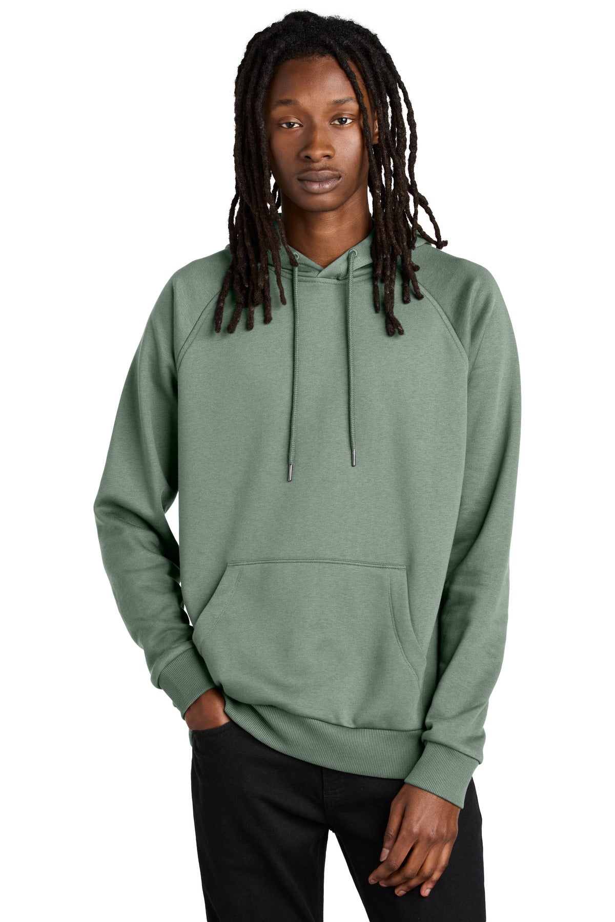 Custom Embroidery or DTF Print - Allmade ®  Unisex Organic CVC Fleece Pullover Hoodie AL5000