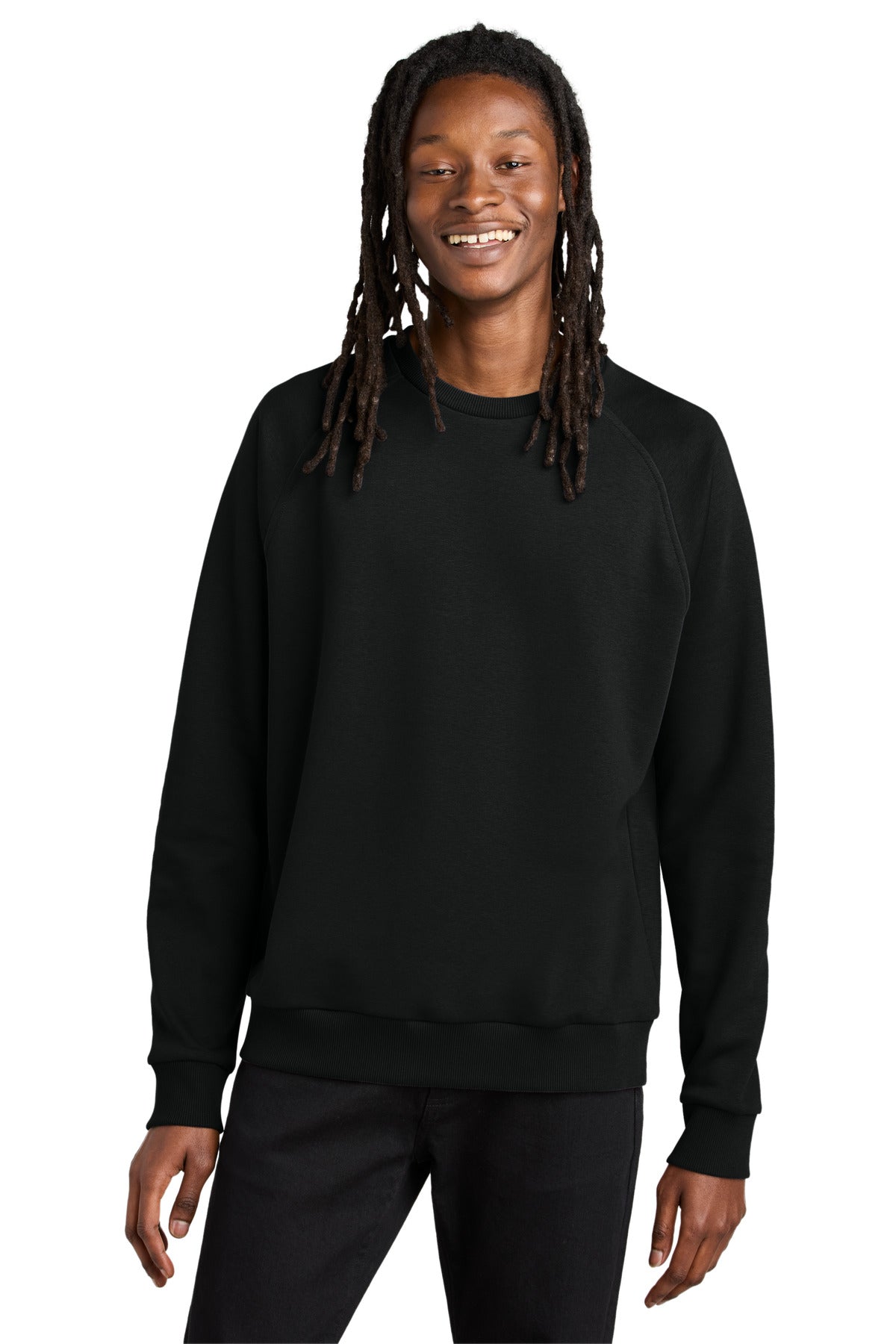 Custom Embroidery or DTF Print - Allmade ®  Unisex Organic CVC Fleece Crewneck Sweatshirt AL5004