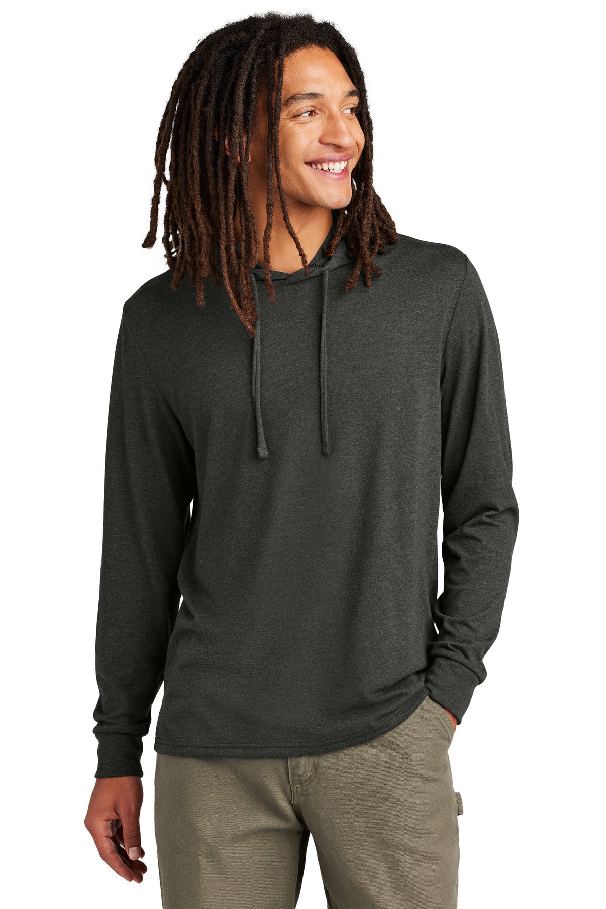 Custom Embroidery or DTF Print - Allmade ®  Unisex Tri-Blend Hoodie Tee AL6003
