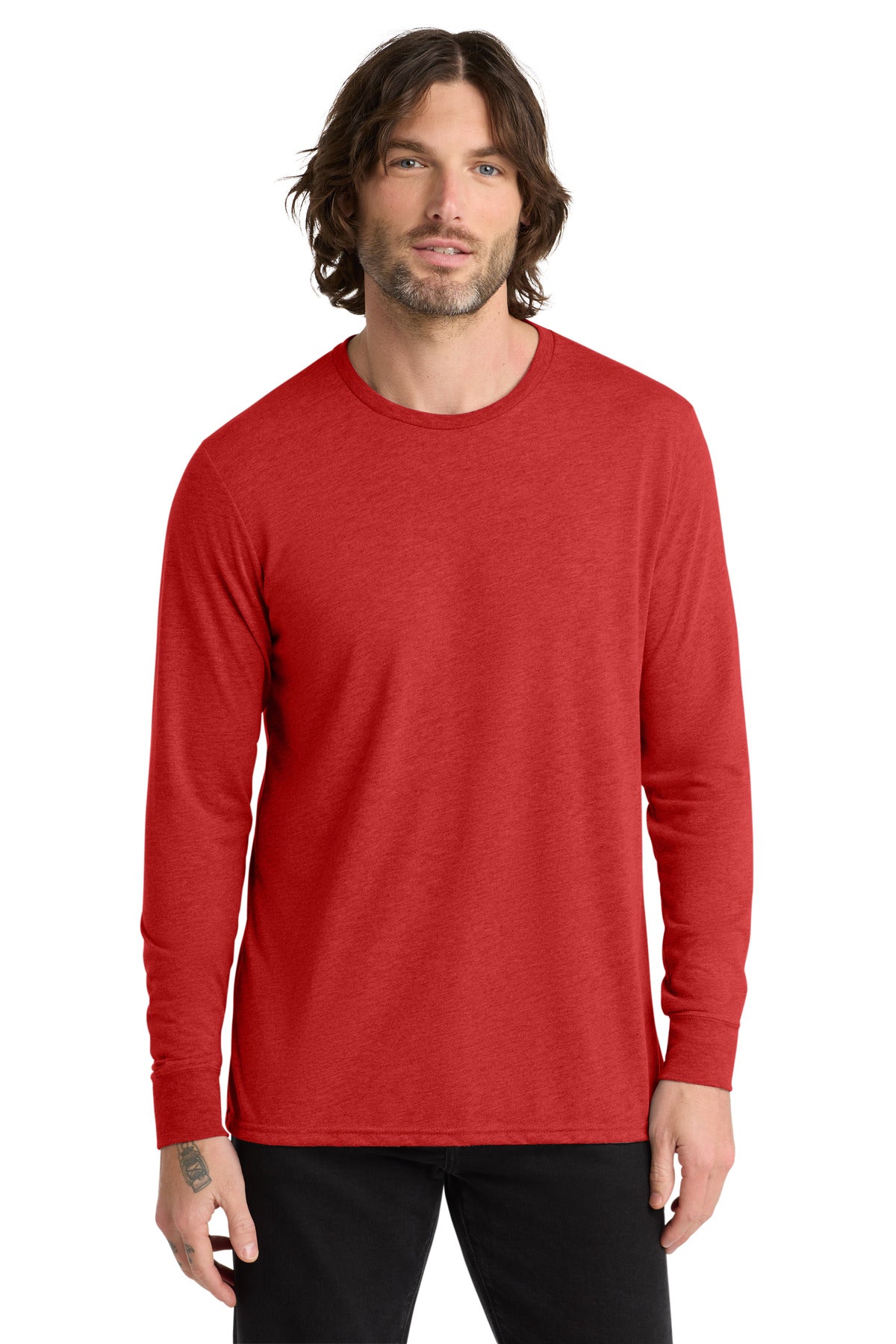 Custom Embroidery or DTF Print - Allmade  ®  Unisex Tri-Blend Long Sleeve Tee AL6004