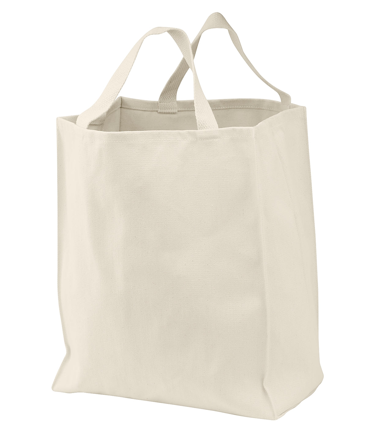Custom Embroidery or DTF Print - Port Authority ®  Ideal Twill Grocery Tote.  B100