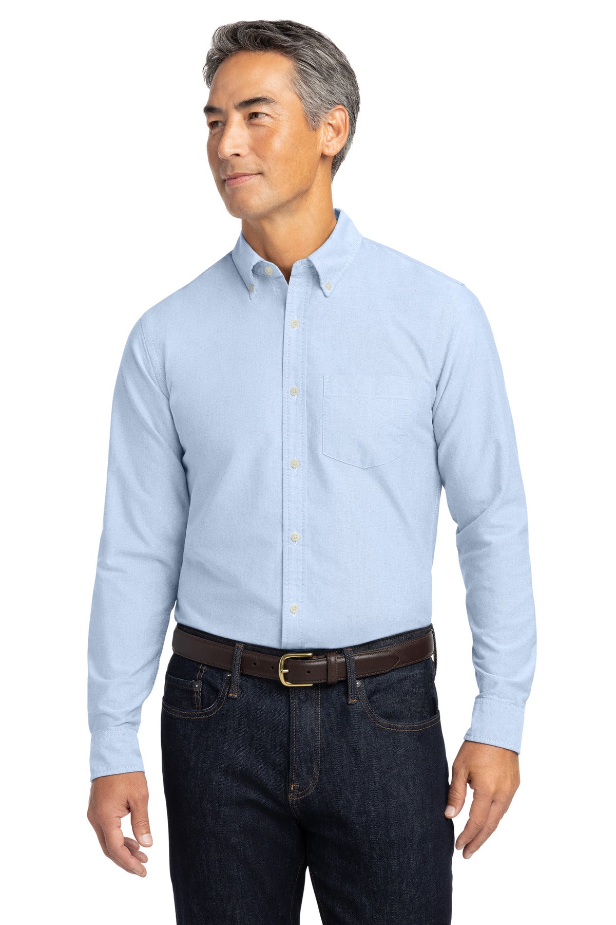 Custom Embroidery or DTF Print - Brooks Brothers ®  Casual Oxford Cloth Shirt BB18004