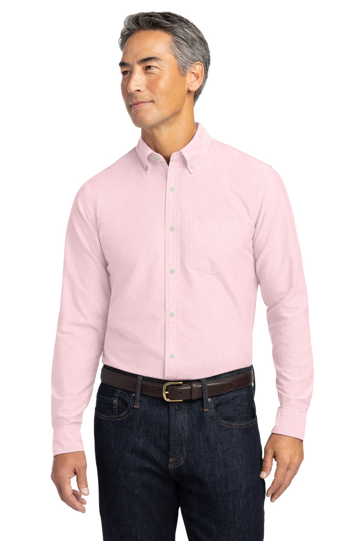 Custom Embroidery or DTF Print - Brooks Brothers ®  Casual Oxford Cloth Shirt BB18004