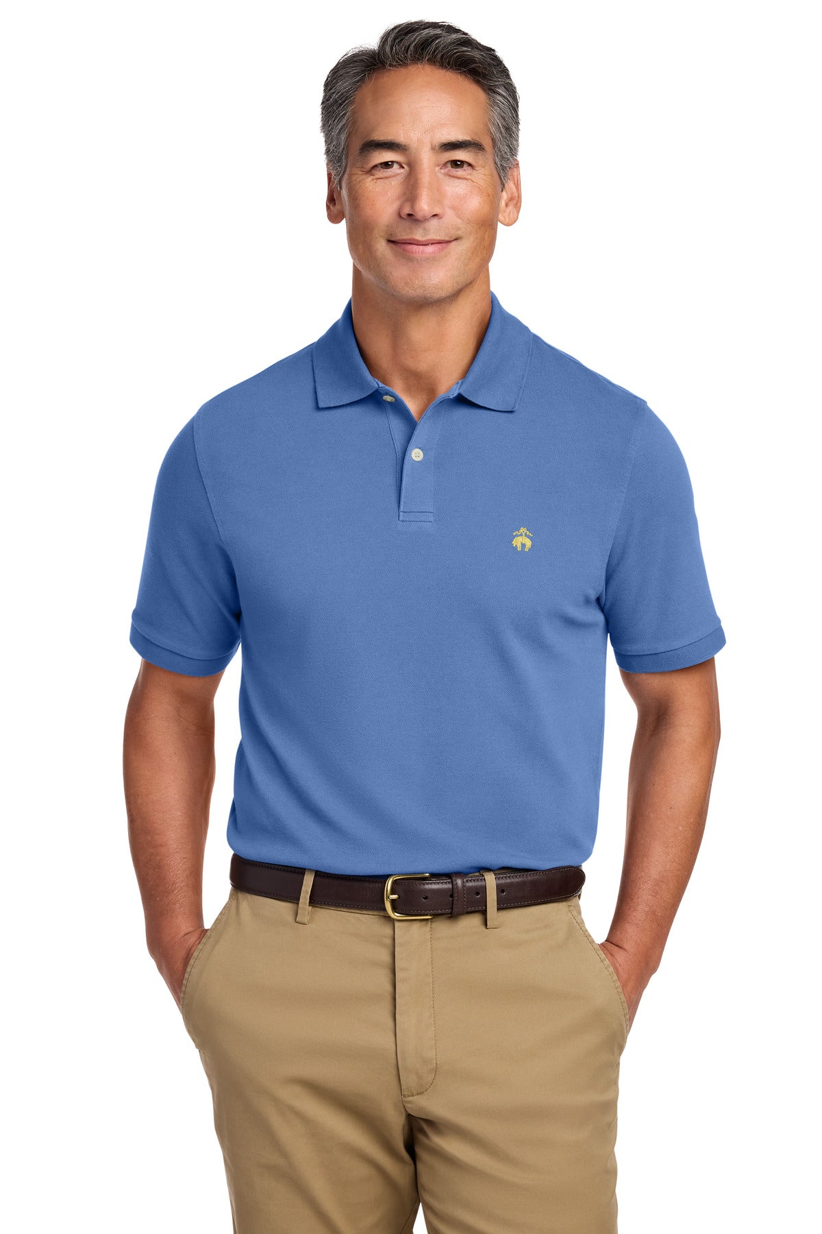 Custom Embroidery or DTF Print - Brooks Brothers ®  Pima Cotton Pique Polo BB18200
