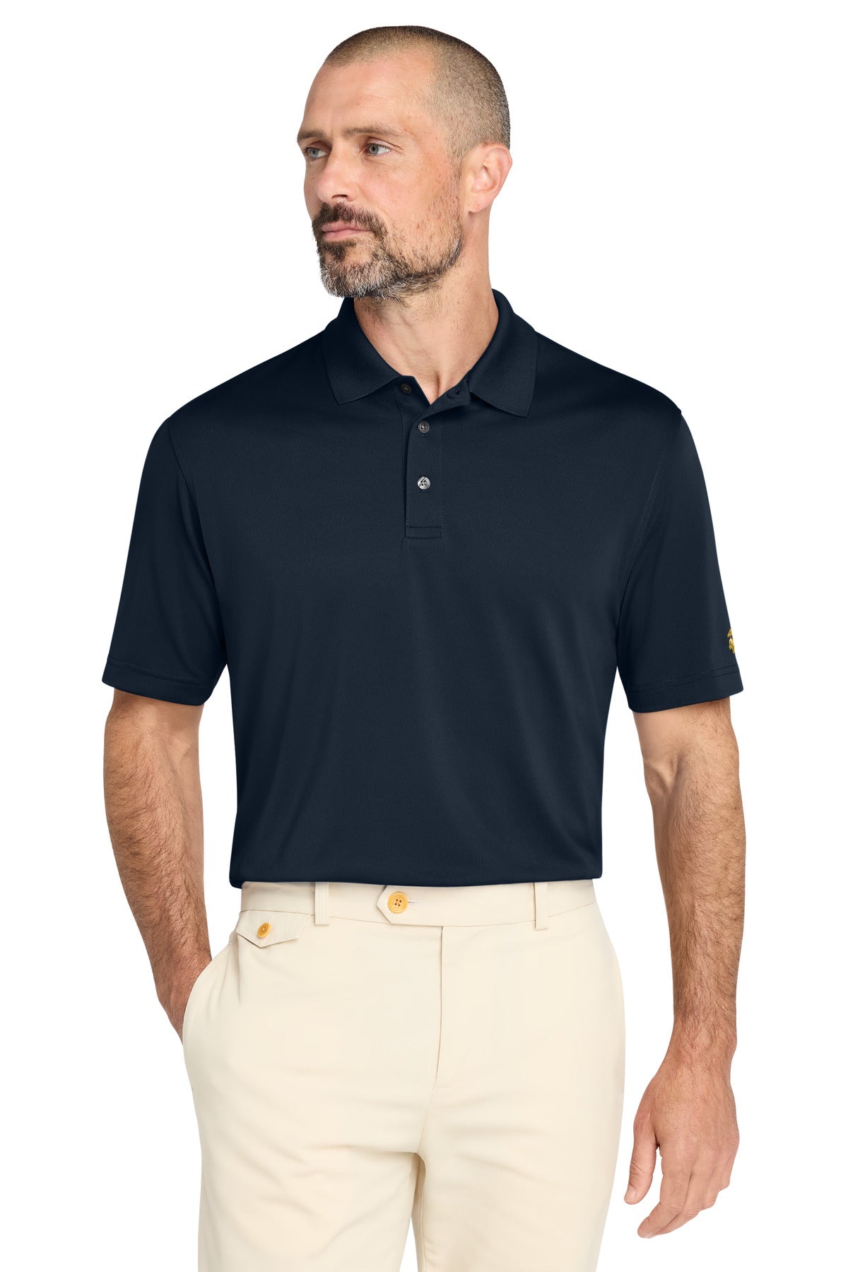 Custom Embroidery or DTF Print - Brooks Brothers ®  Mesh Pique Performance Polo BB18220