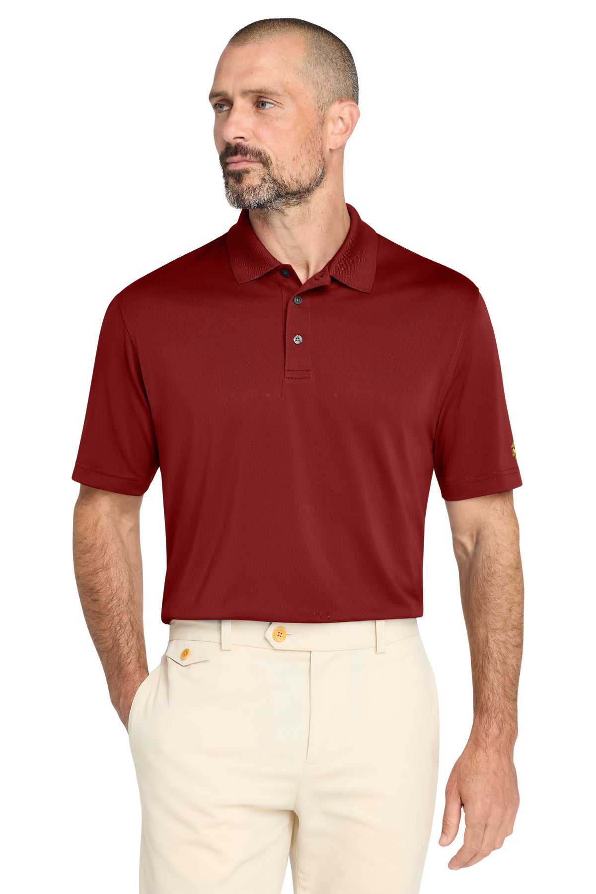 Custom Embroidery or DTF Print - Brooks Brothers ®  Mesh Pique Performance Polo BB18220