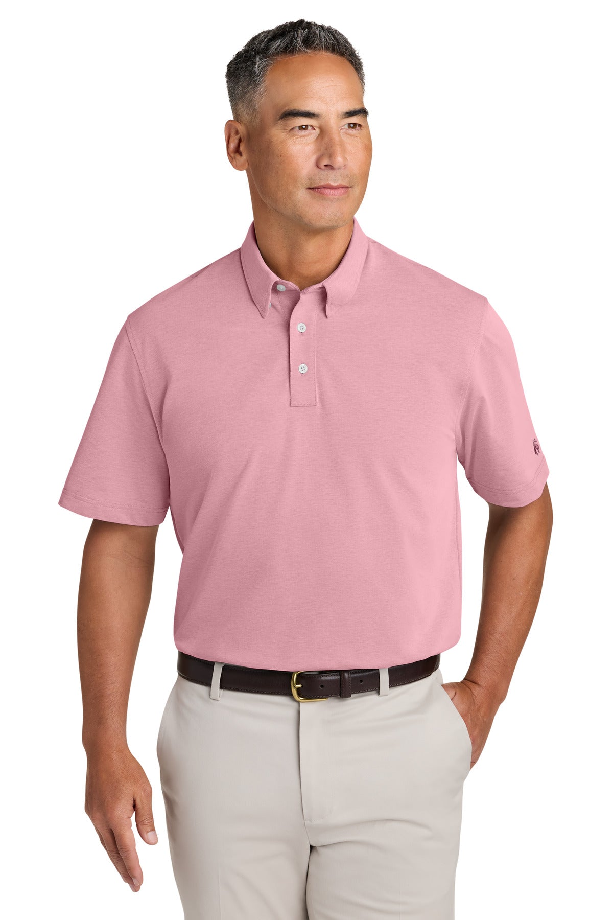 Custom Embroidery or DTF Print - Brooks Brothers ®  Pinpoint Pique Dress Polo BB18222