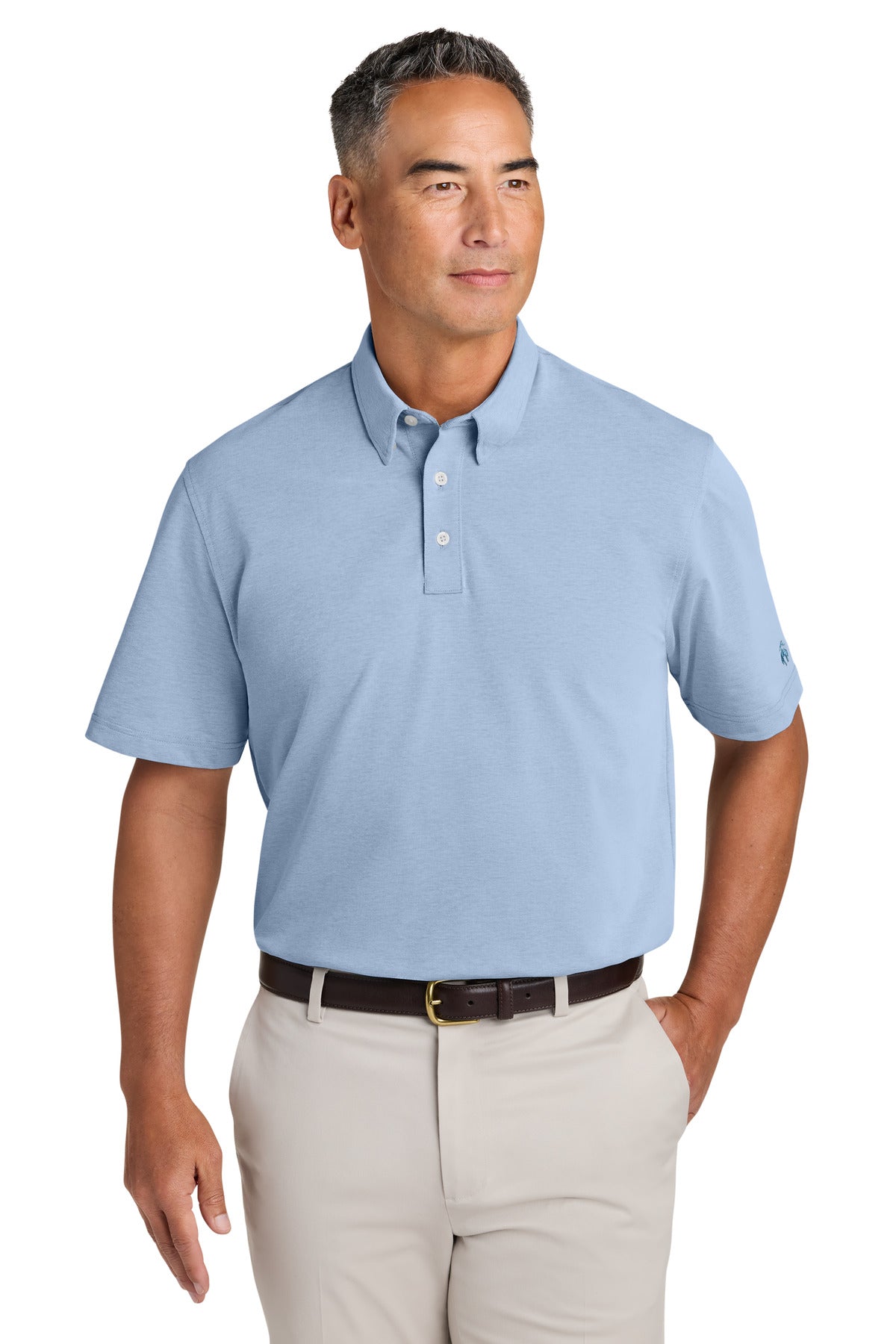 Custom Embroidery or DTF Print - Brooks Brothers ®  Pinpoint Pique Dress Polo BB18222