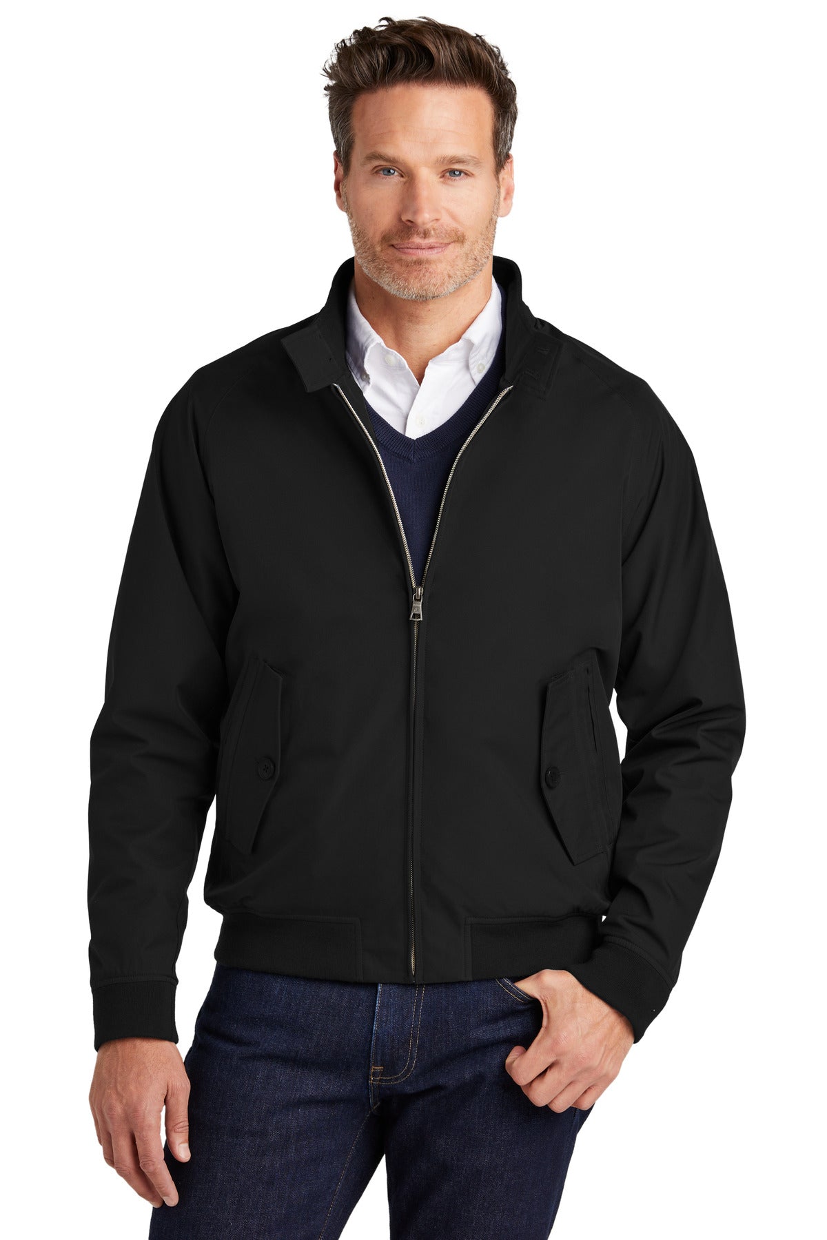 Custom Embroidered - Brooks Brothers© Bomber Jacket BB18604