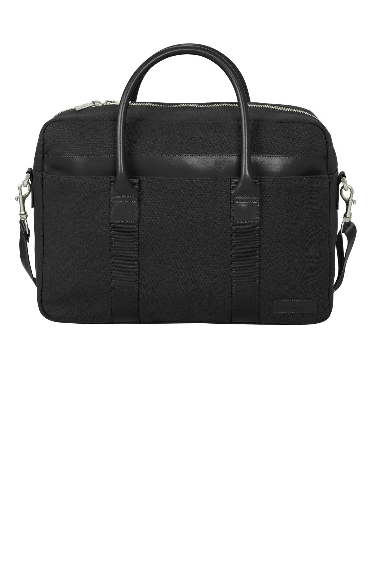 Custom Embroidery or DTF Print - Brooks Brothers ®  Wells Briefcase BB18830
