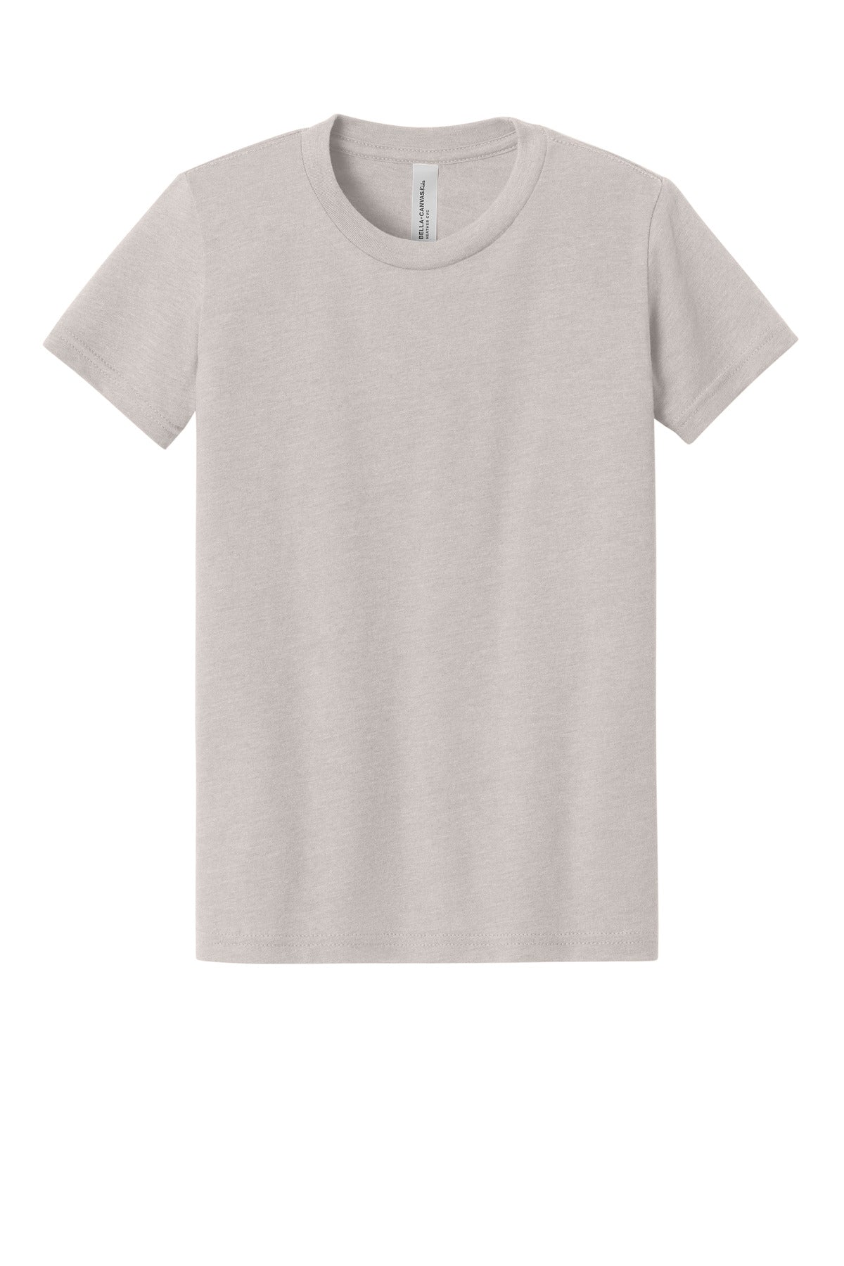 Custom Embroidery or DTF Print - BELLA+CANVAS ®  Youth Heather CVC Tee BC3001YCVC