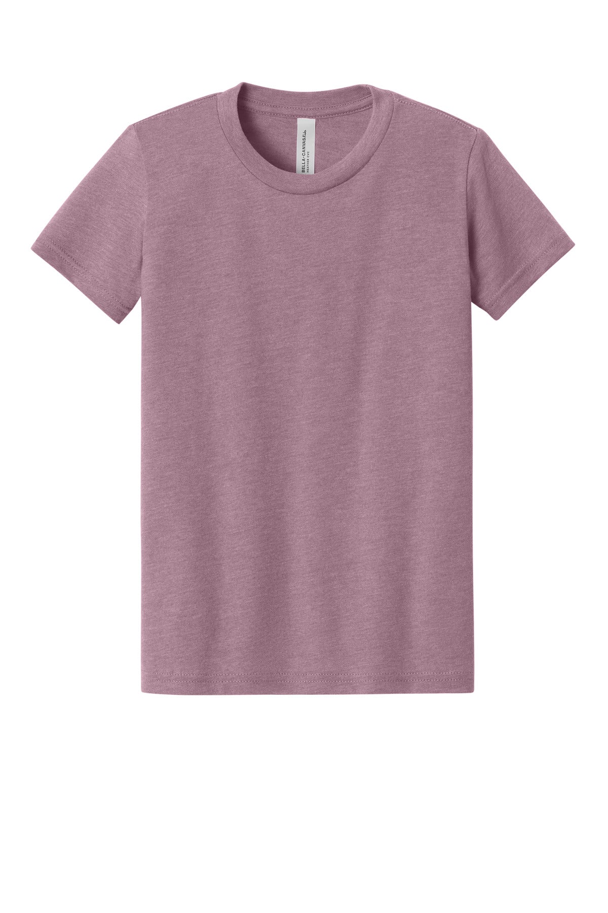 Custom Embroidery or DTF Print - BELLA+CANVAS ®  Youth Heather CVC Tee BC3001YCVC