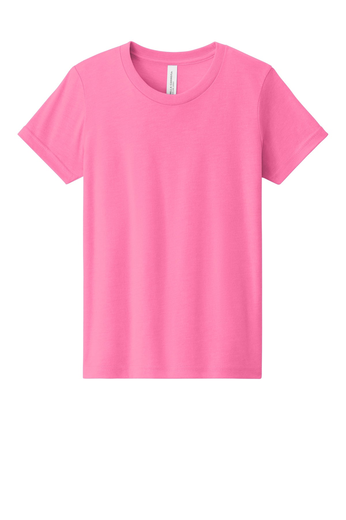 Custom Embroidery or DTF Print - BELLA+CANVAS ®  Youth Heather CVC Tee BC3001YCVC