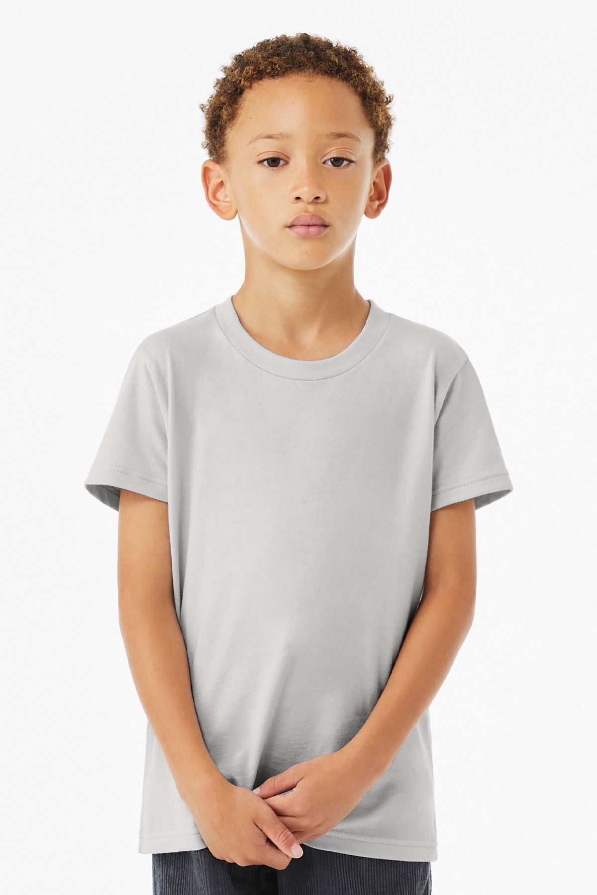 Custom Embroidery or DTF Print - BELLA+CANVAS  ®  Youth Jersey Short Sleeve Tee. BC3001Y