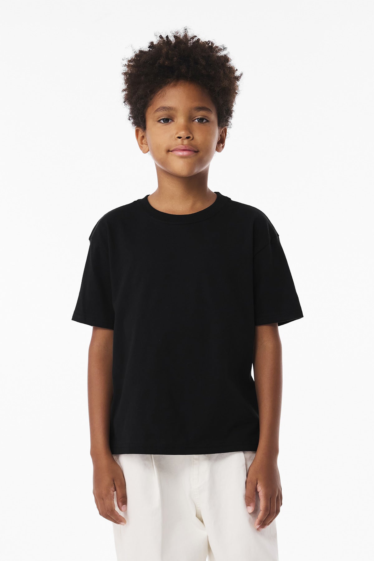 Custom Embroidery or DTF Print - BELLA+CANVAS ®  Youth 6-Ounce Heavyweight Tee BC3010Y