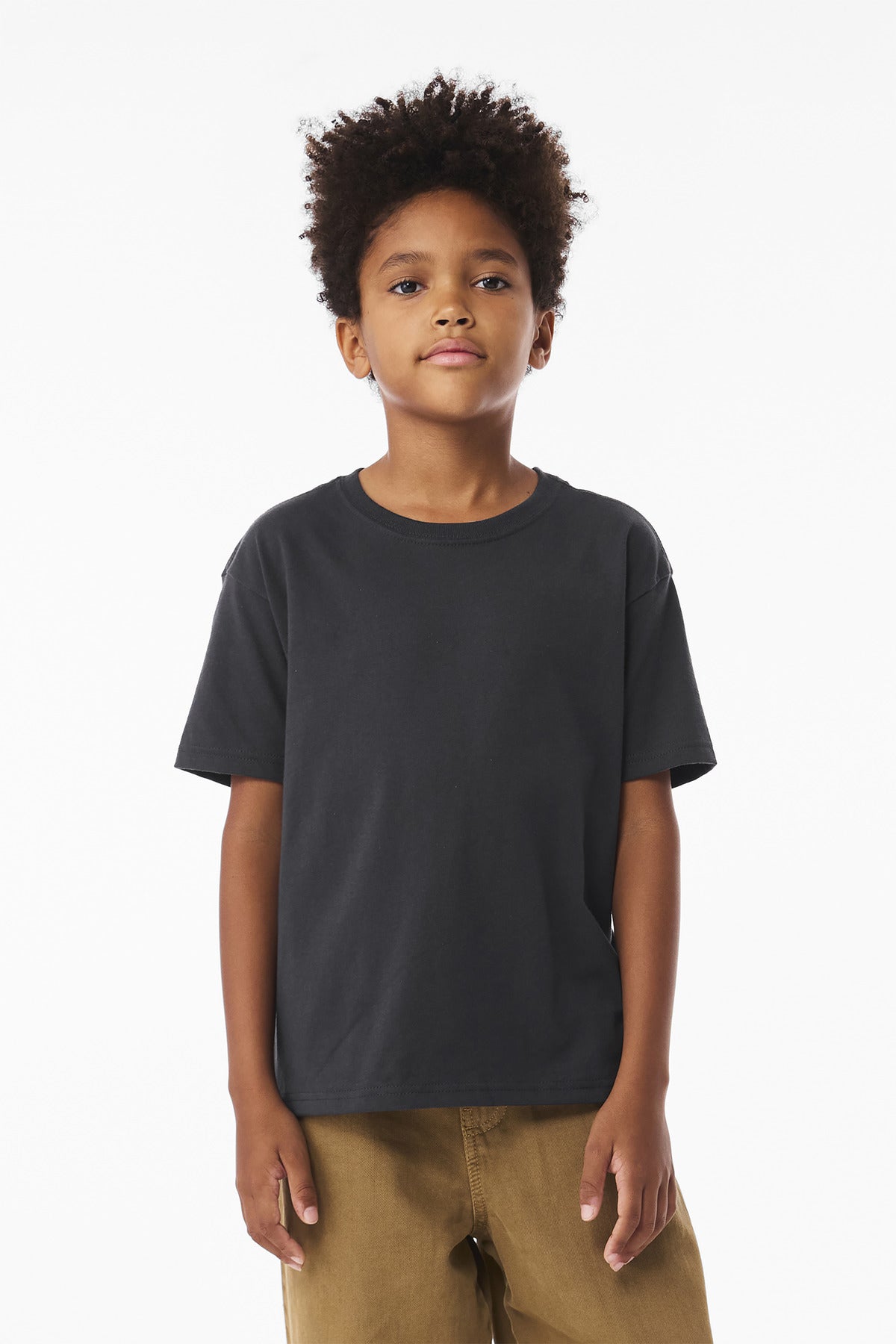 Custom Embroidery or DTF Print - BELLA+CANVAS ®  Youth 6-Ounce Heavyweight Tee BC3010Y