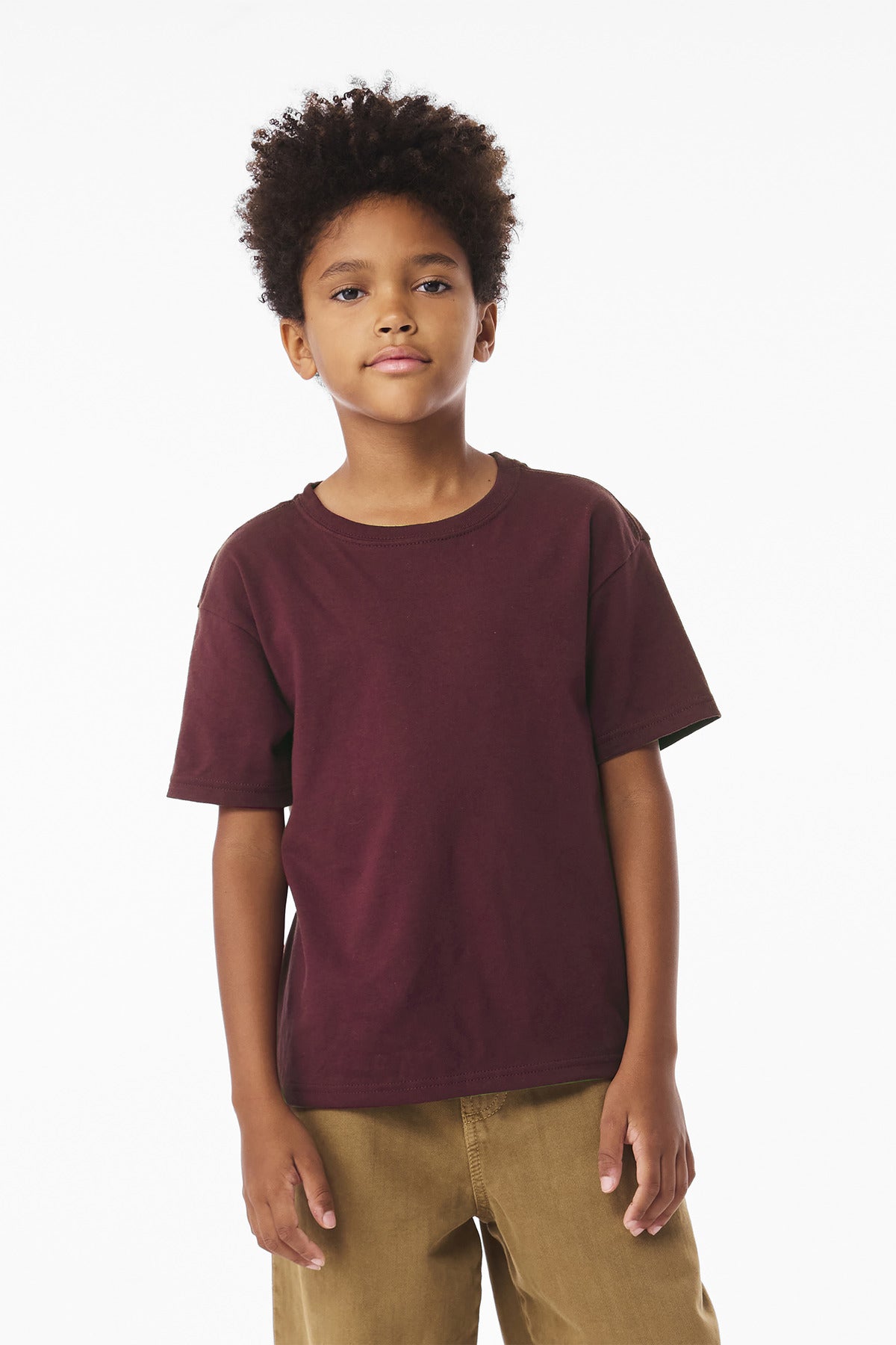 Custom Embroidery or DTF Print - BELLA+CANVAS ®  Youth 6-Ounce Heavyweight Tee BC3010Y