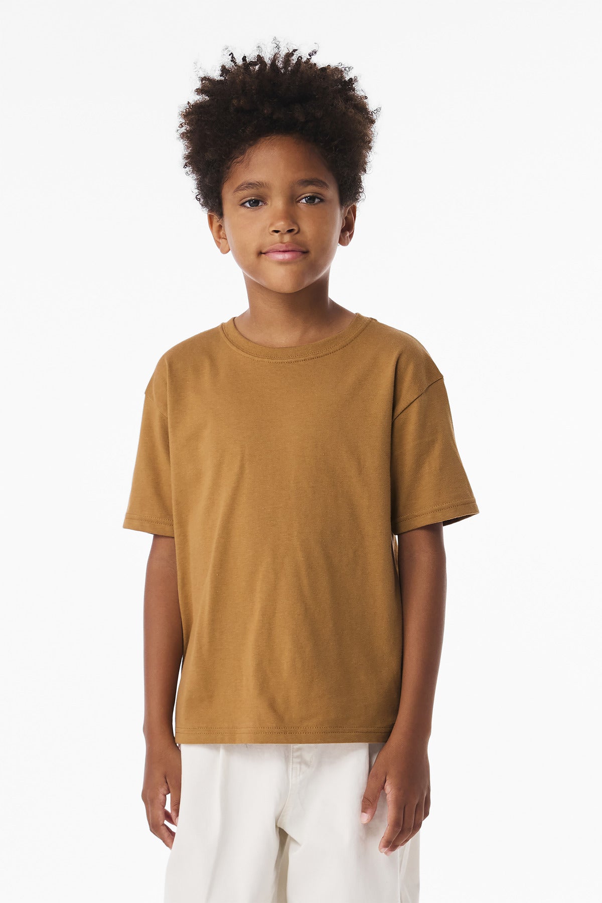 Custom Embroidery or DTF Print - BELLA+CANVAS ®  Youth 6-Ounce Heavyweight Tee BC3010Y