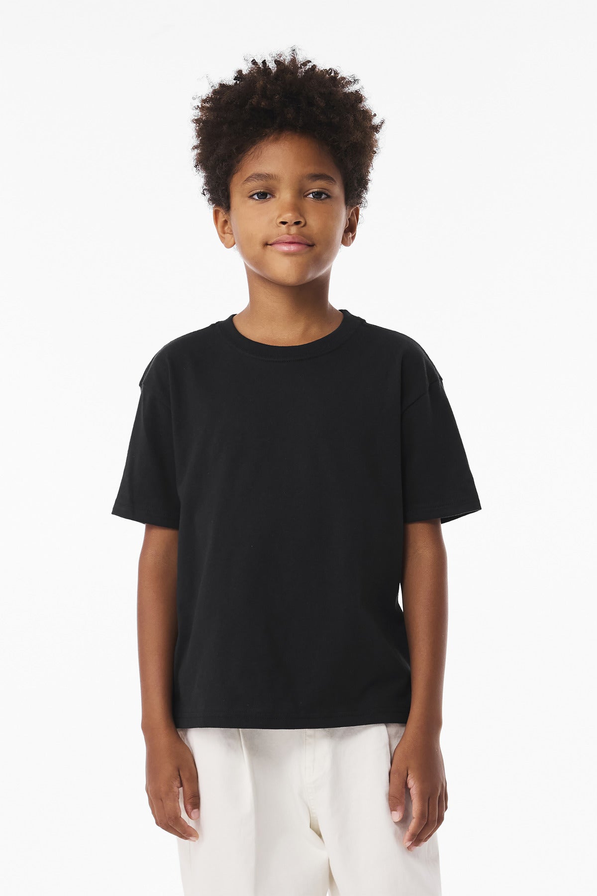 Custom Embroidery or DTF Print - BELLA+CANVAS ®  Youth 6-Ounce Heavyweight Tee BC3010Y