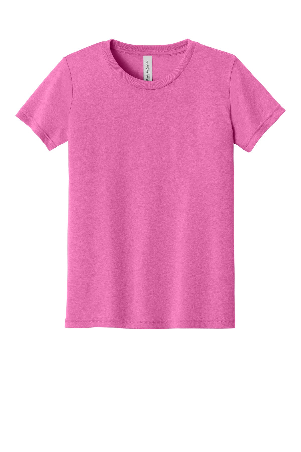 Custom Embroidery or DTF Print - BELLA+CANVAS  ®  Youth Triblend Short Sleeve Tee. BC3413Y