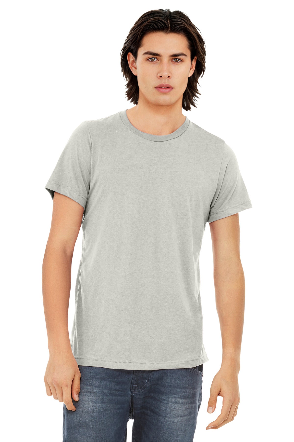 Custom Embroidery or DTF Print - BELLA+CANVAS  ®  Unisex Triblend Short Sleeve Tee. BC3413