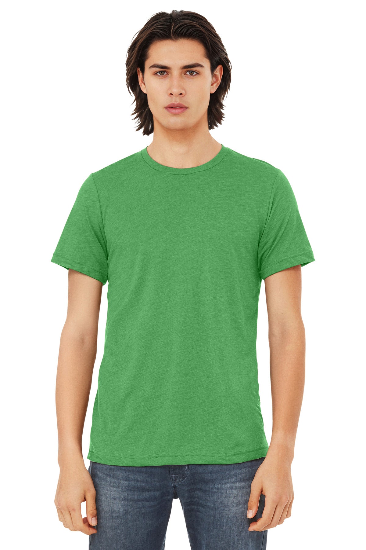 Custom Embroidery or DTF Print - BELLA+CANVAS  ®  Unisex Triblend Short Sleeve Tee. BC3413