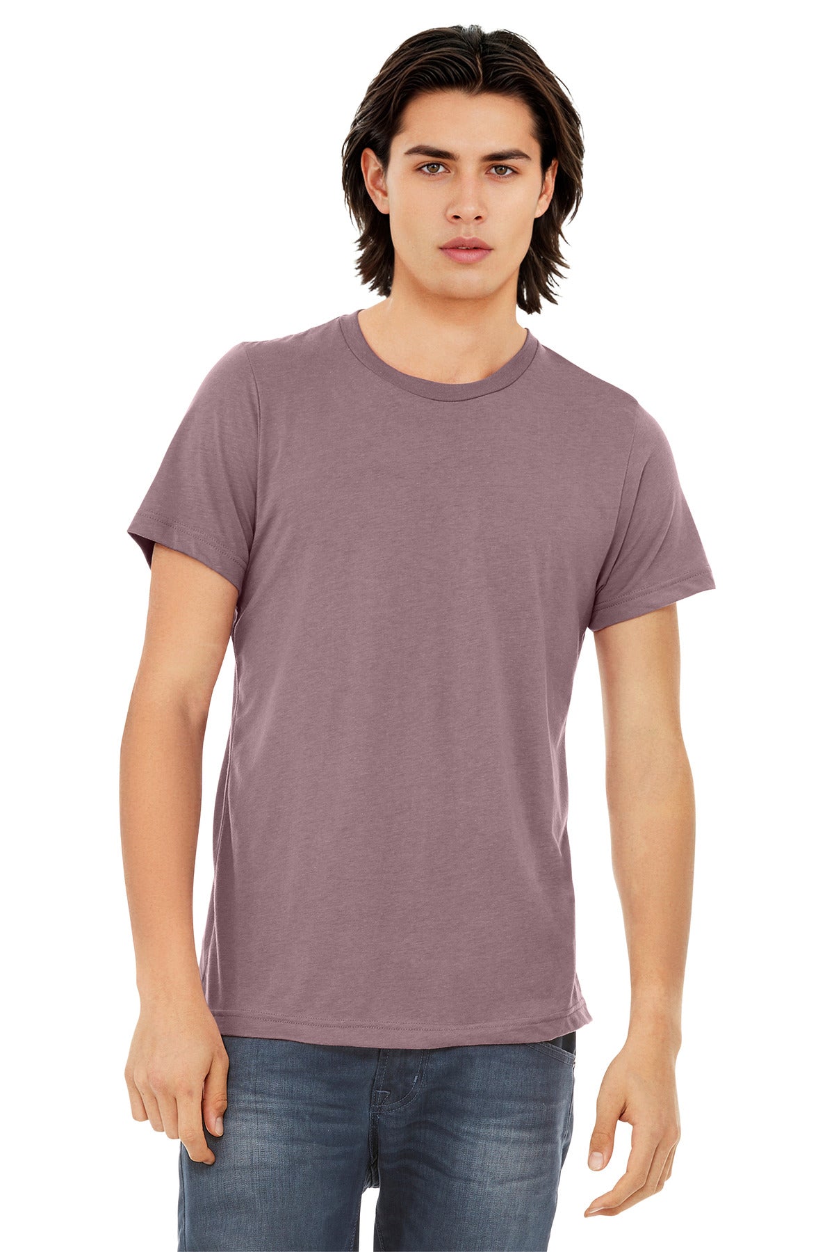 Custom Embroidery or DTF Print - BELLA+CANVAS  ®  Unisex Triblend Short Sleeve Tee. BC3413