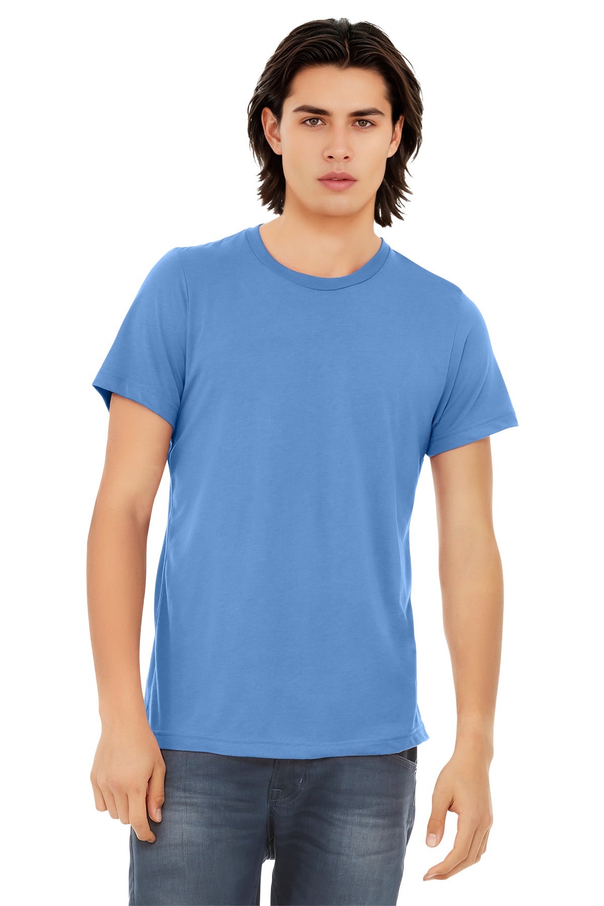 Custom Embroidery or DTF Print - BELLA+CANVAS  ®  Unisex Triblend Short Sleeve Tee. BC3413