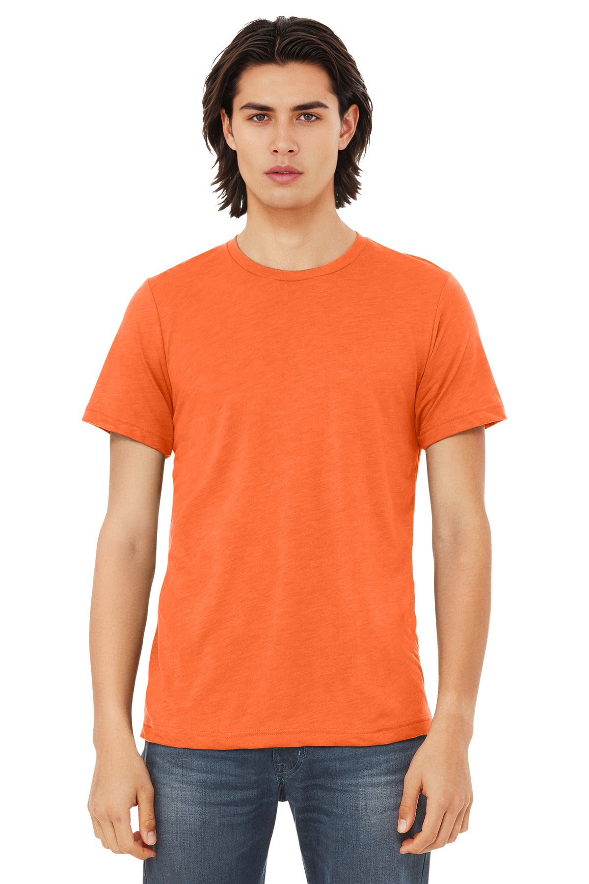 Custom Embroidery or DTF Print - BELLA+CANVAS  ®  Unisex Triblend Short Sleeve Tee. BC3413
