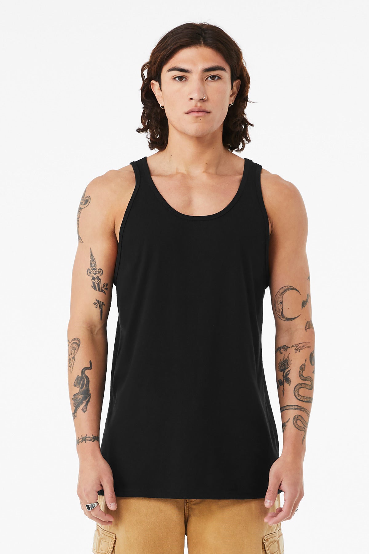 Custom Embroidery or DTF Print - BELLA+CANVAS ®  Unisex Heather CVC Tank BC3480CVC