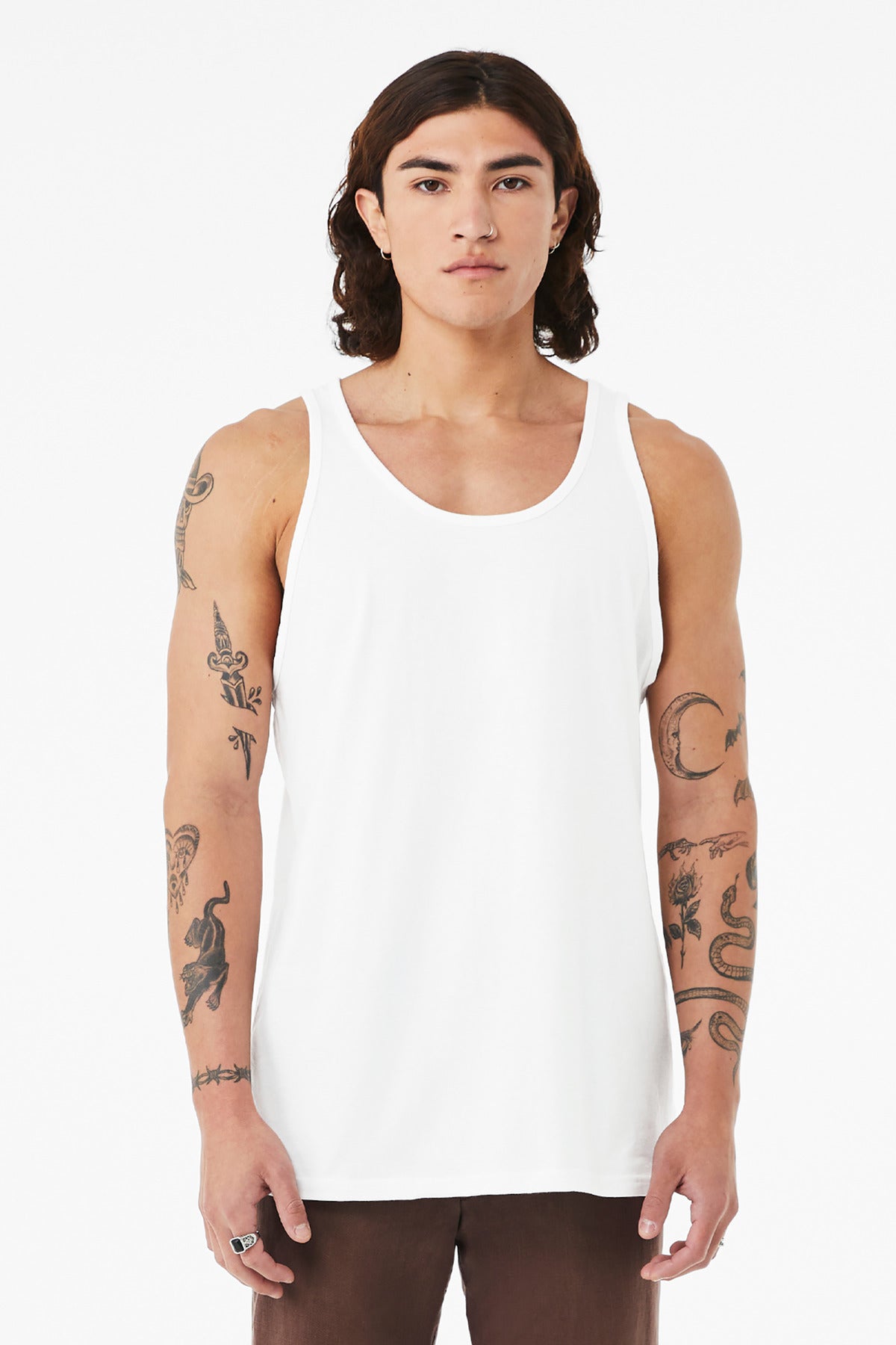 Custom Embroidery or DTF Print - BELLA+CANVAS ®  Unisex Heather CVC Tank BC3480CVC