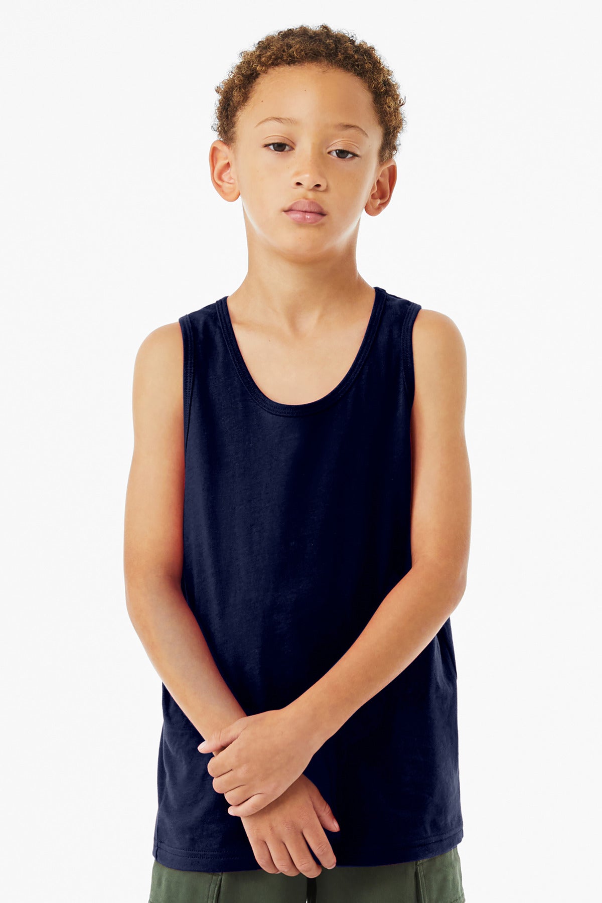 Custom Embroidery or DTF Print - BELLA+CANVAS ®  Youth Jersey Tank BC3480Y