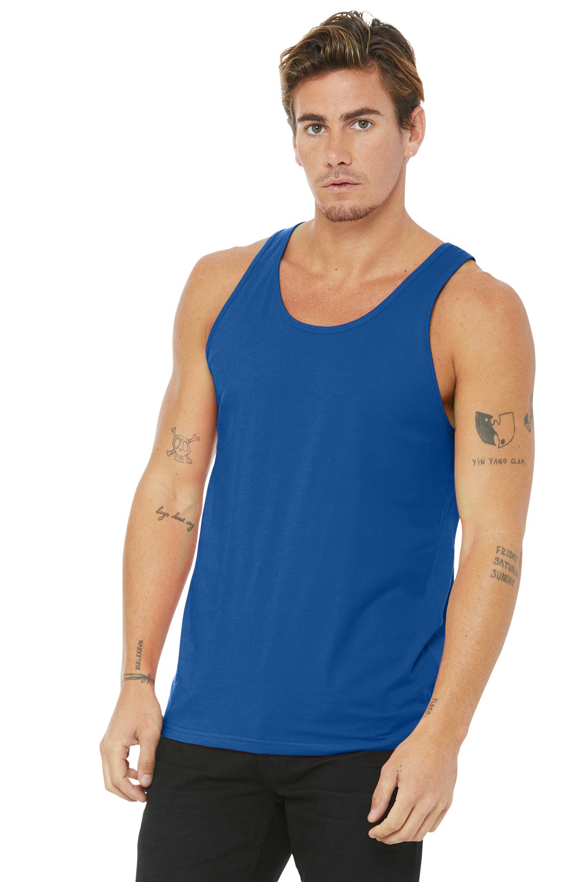 Custom Embroidery or DTF Print - BELLA+CANVAS  ®  Unisex Jersey Tank. BC3480