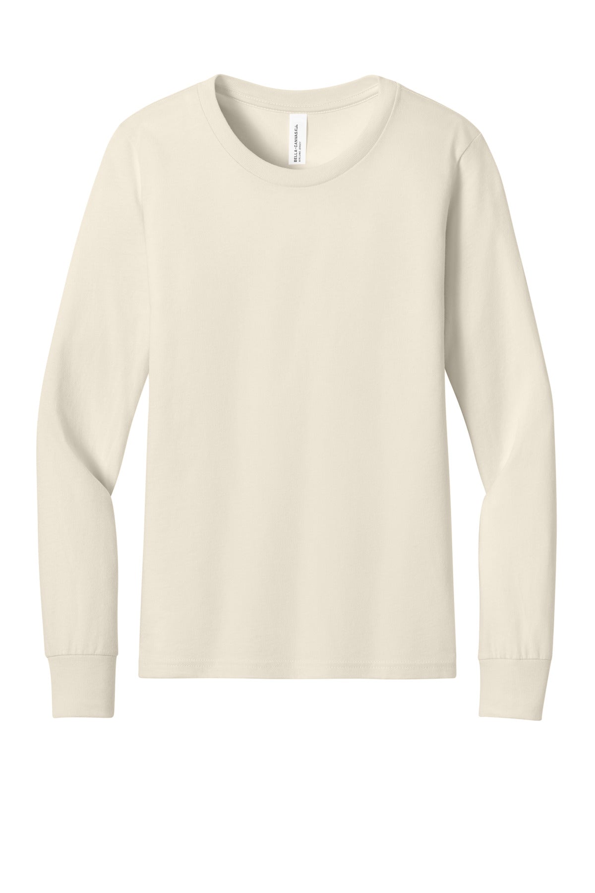 Custom Embroidery or DTF Print - BELLA+CANVAS ®  Youth Jersey Long Sleeve Tee BC3501Y