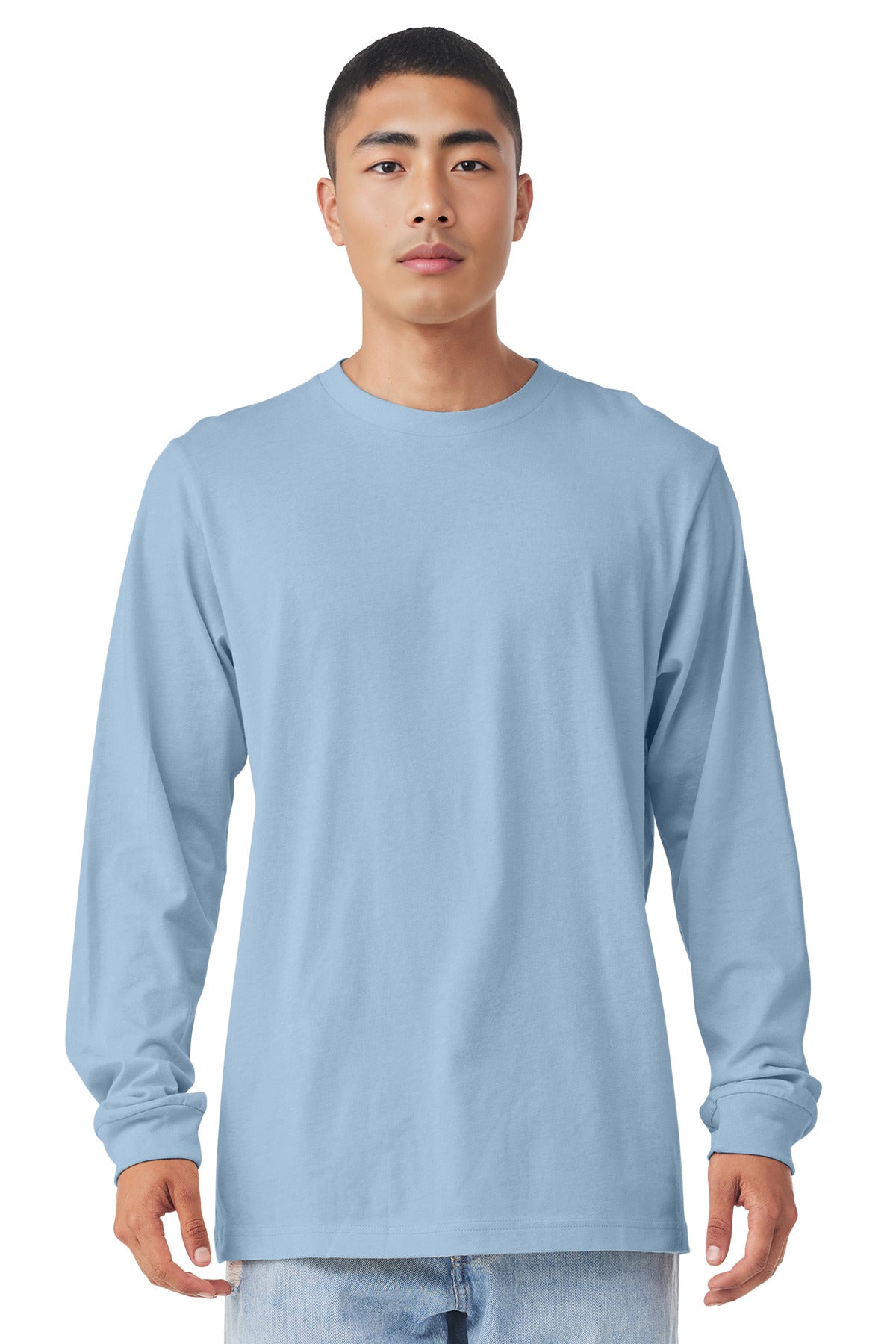 Custom Embroidery or DTF Print - BELLA+CANVAS  ®  Unisex Jersey Long Sleeve Tee. BC3501
