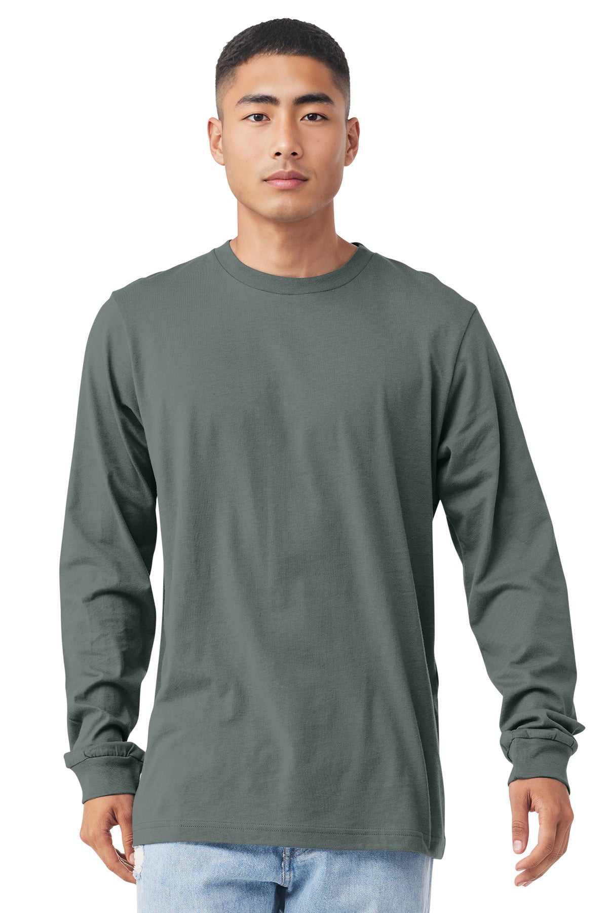 Custom Embroidery or DTF Print - BELLA+CANVAS  ®  Unisex Jersey Long Sleeve Tee. BC3501